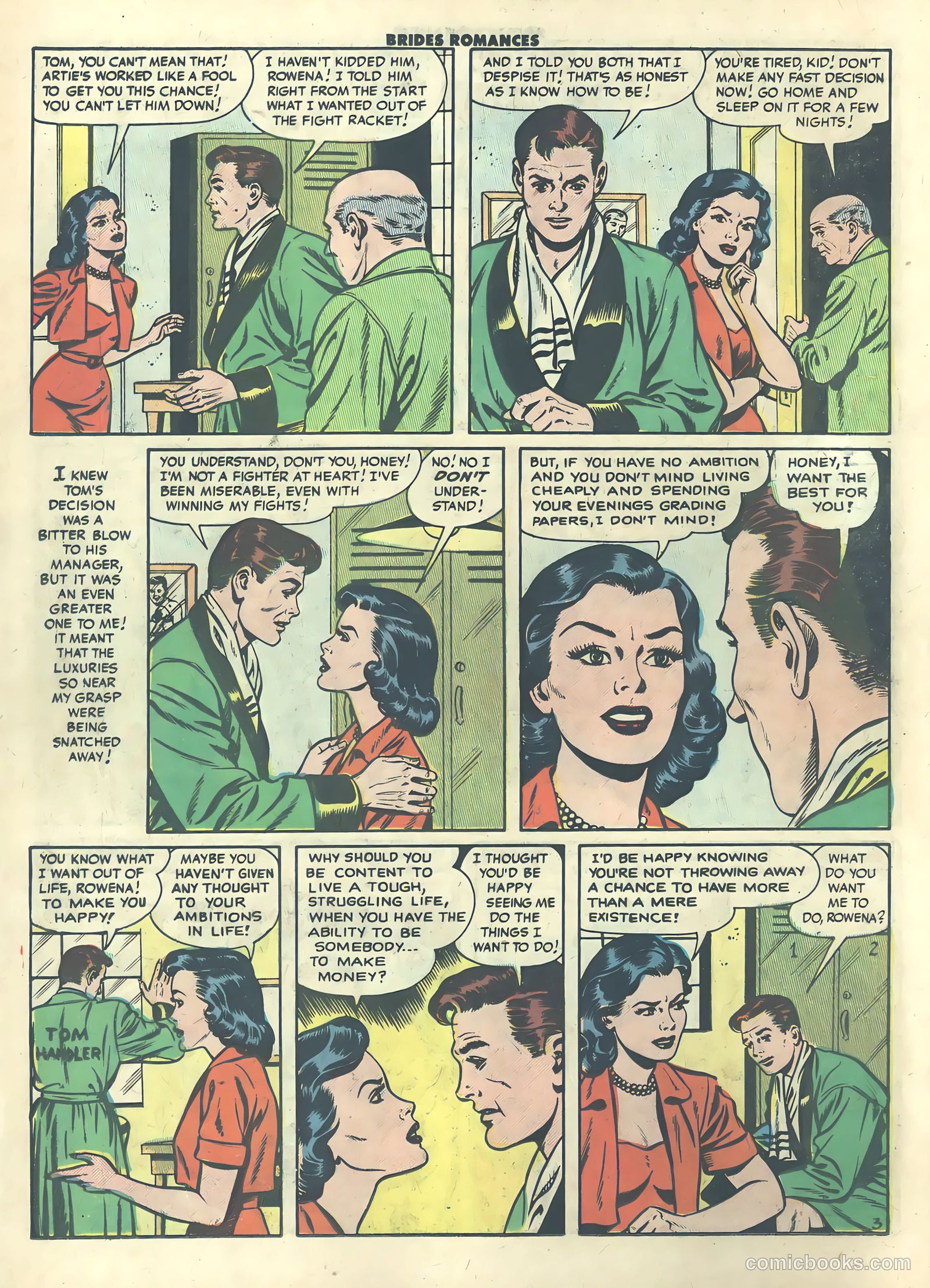 Brides Romances #19 (1956) — page 14 of 37