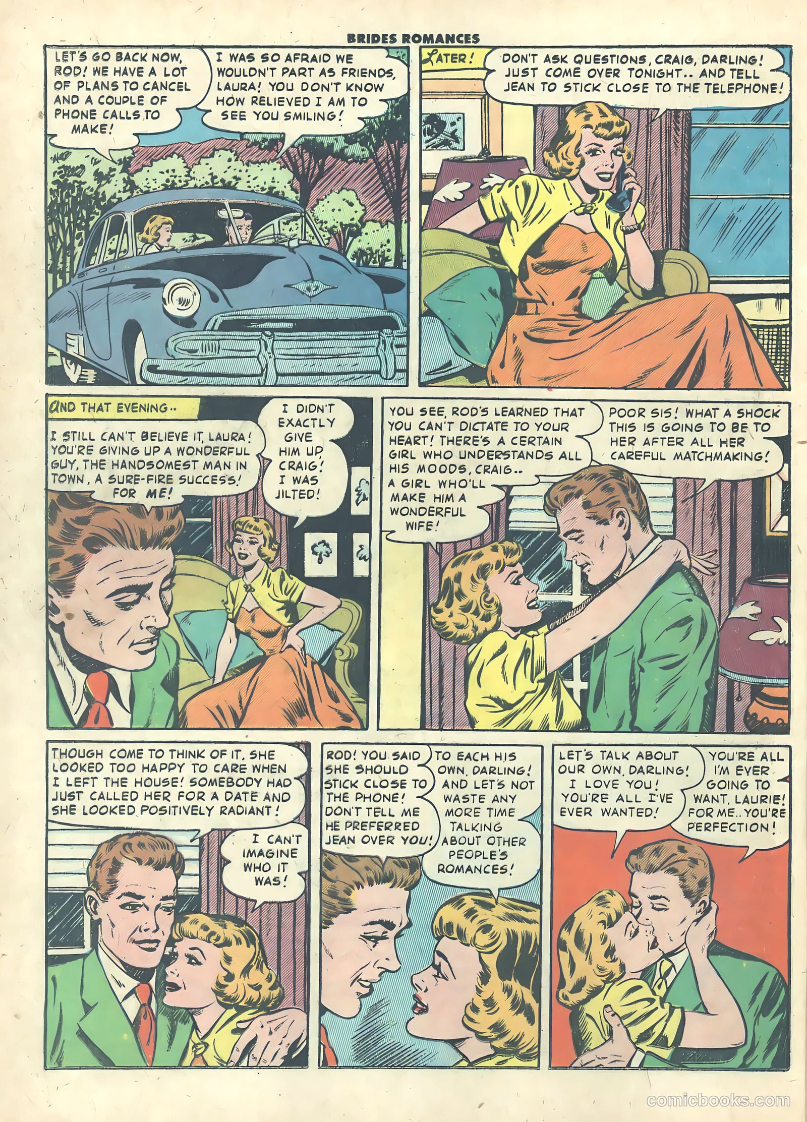 Brides Romances #19 (1956) — page 24 of 37