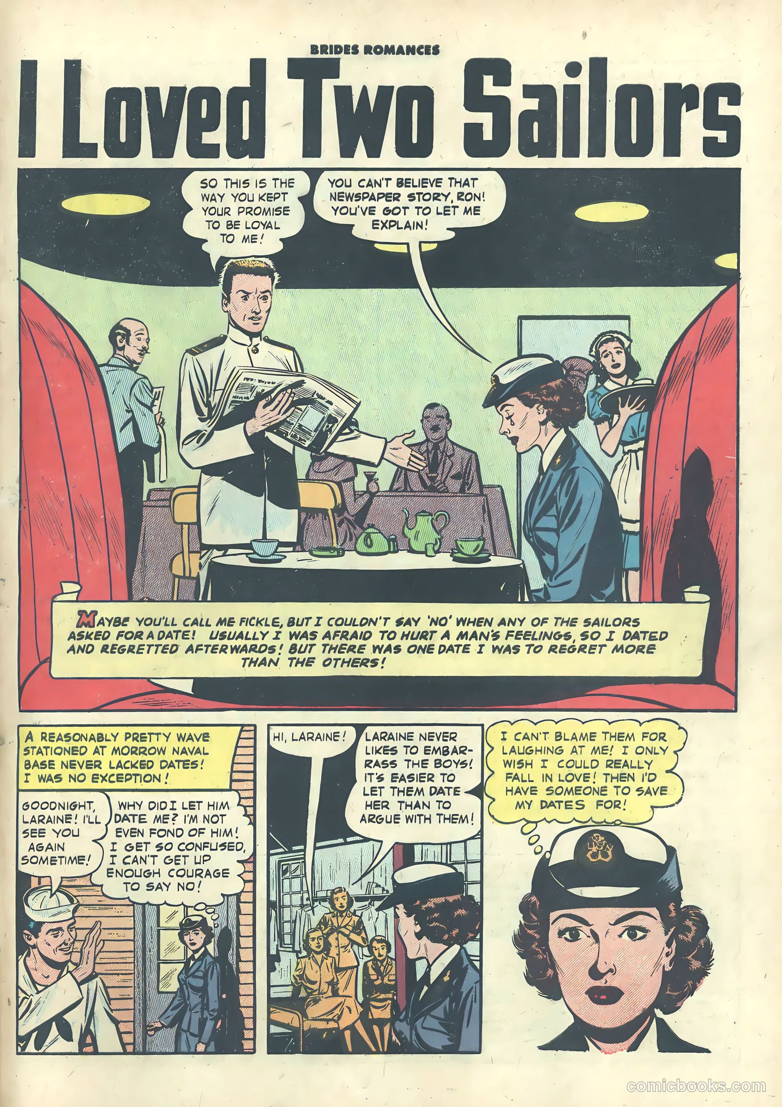 Brides Romances #19 (1956) — page 27 of 37