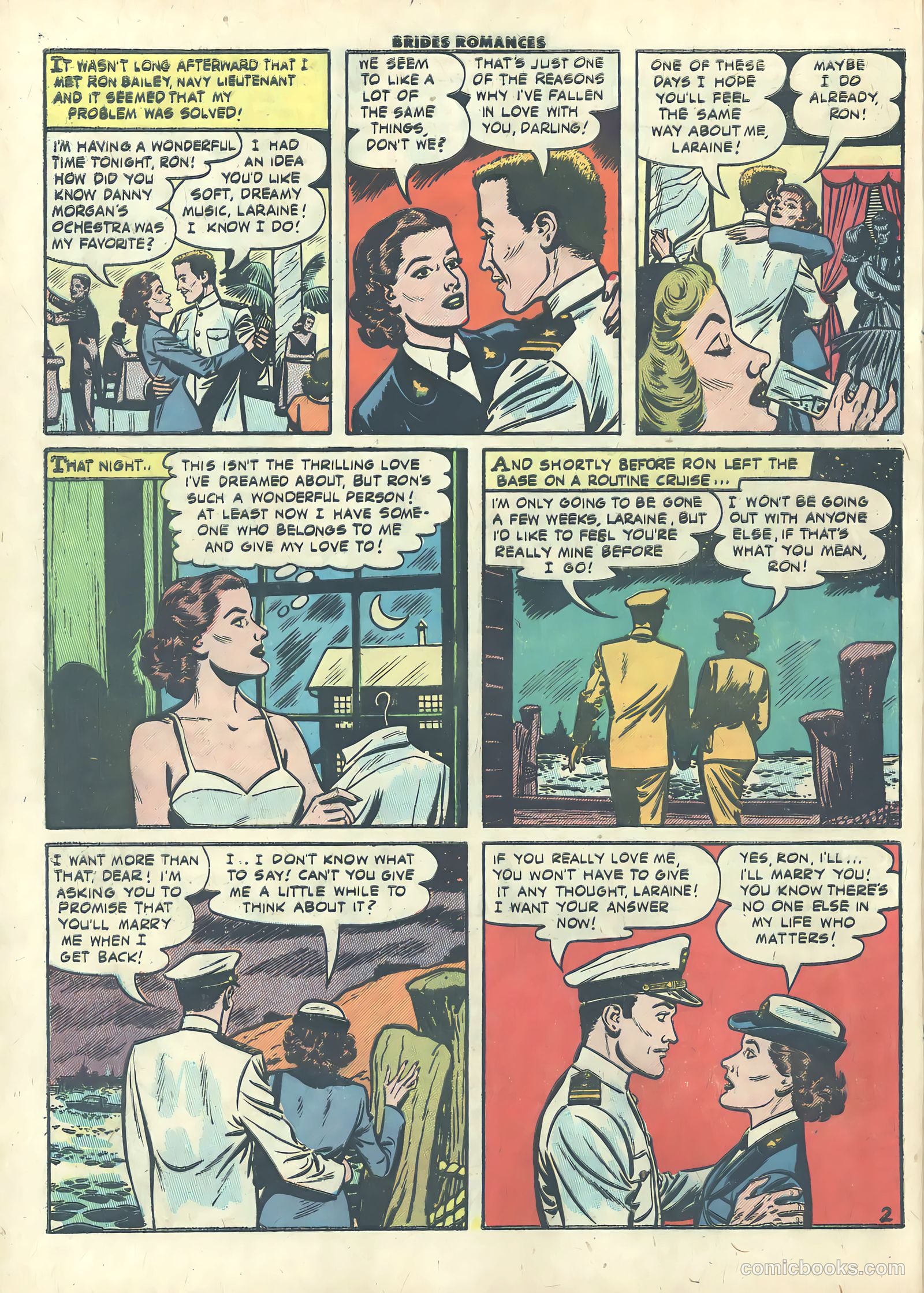 Brides Romances #19 (1956) — page 28 of 37