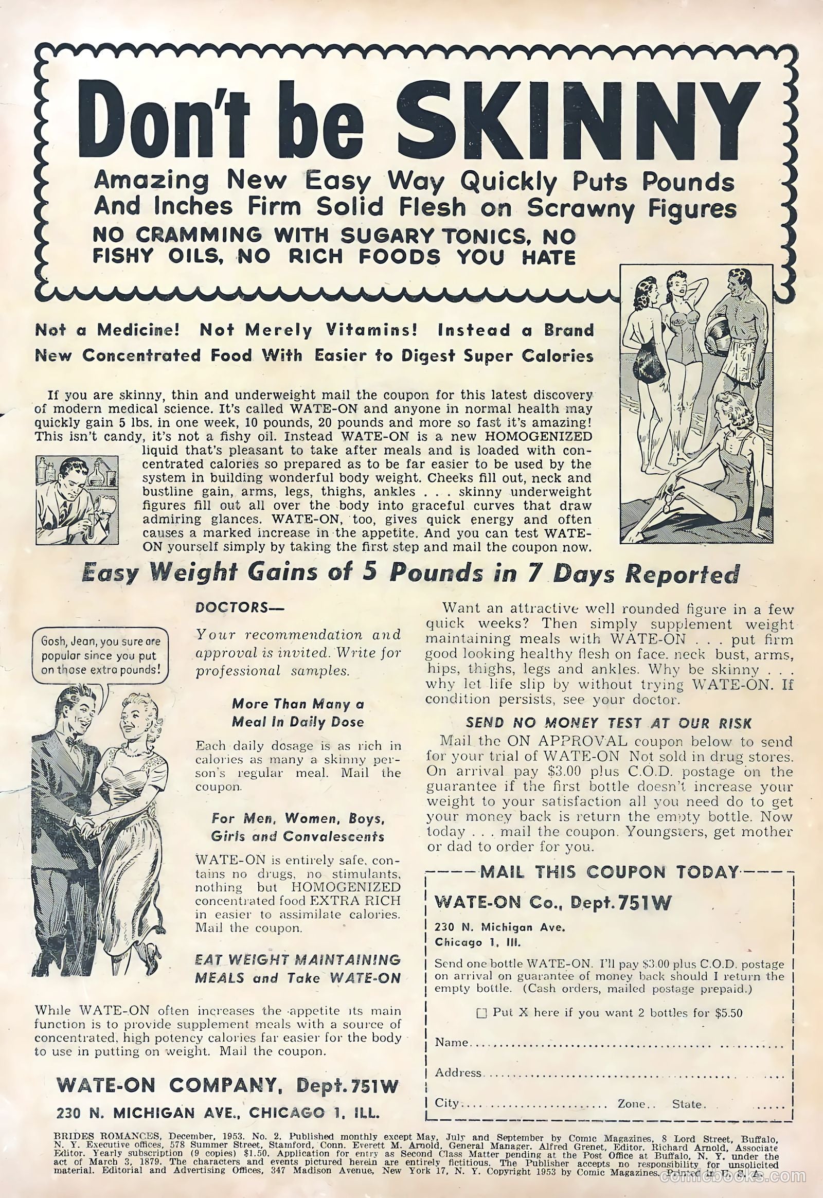 Brides Romances #2 (1953) — page 2 of 36