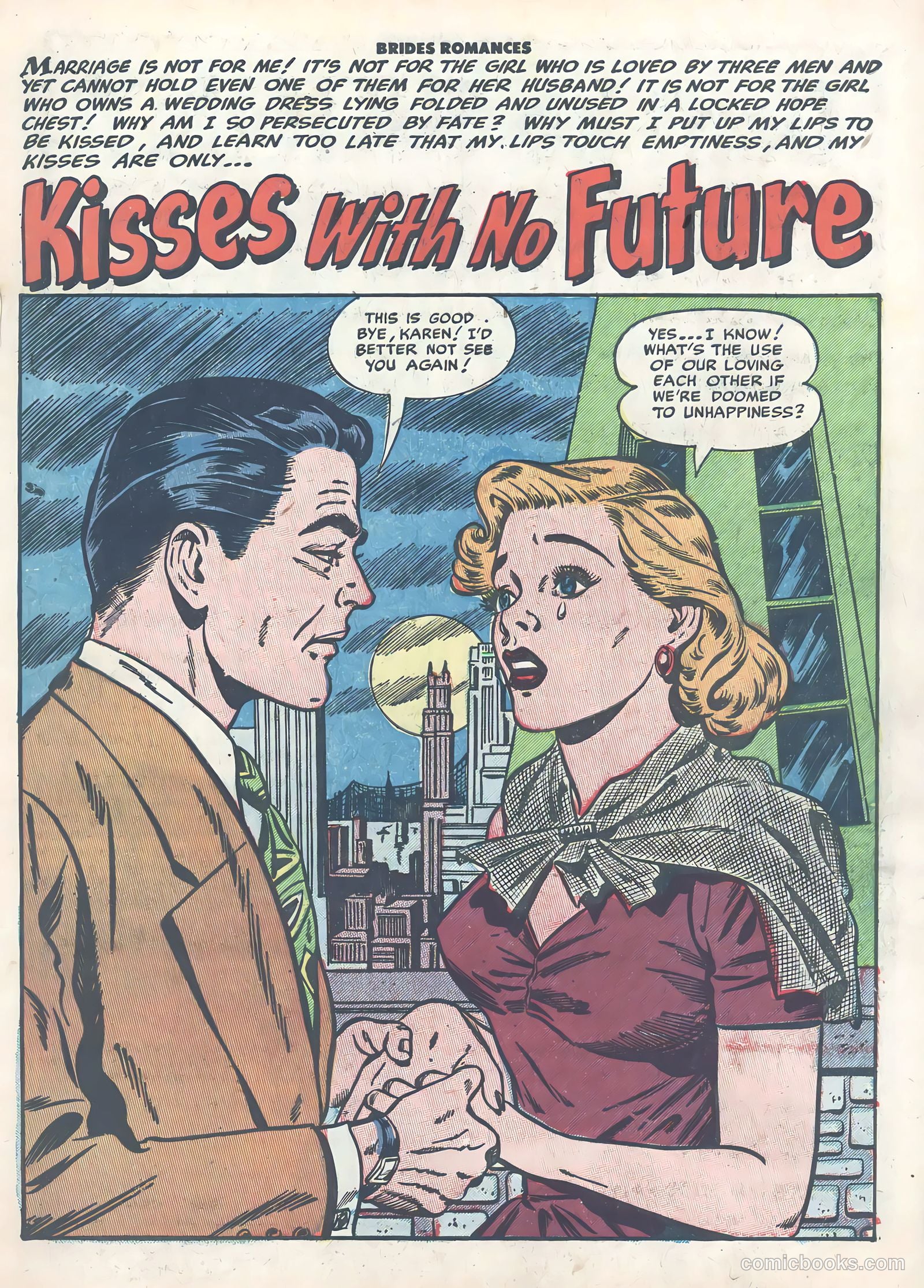 Brides Romances #2 (1953) — page 3 of 36