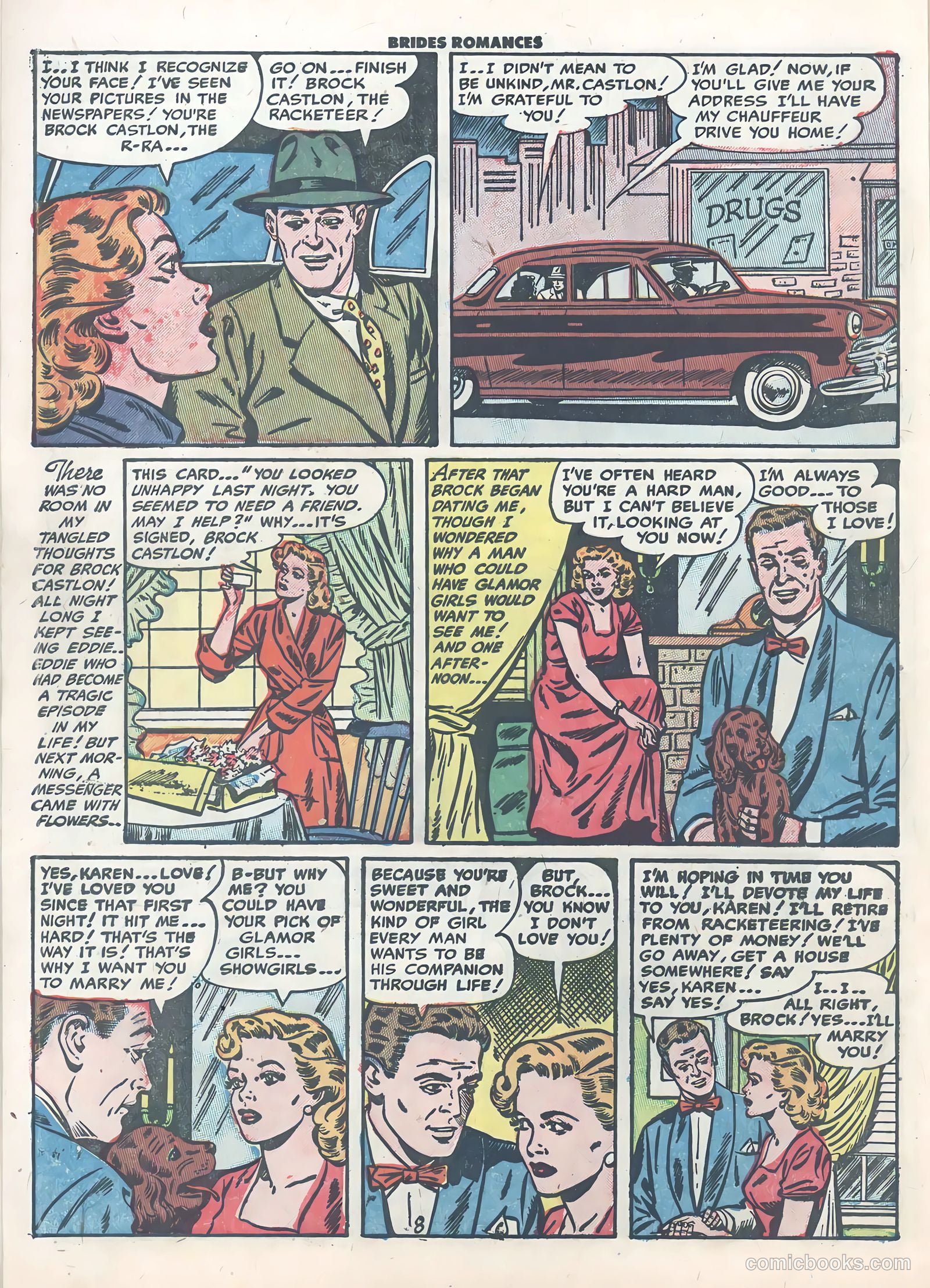 Brides Romances #2 (1953) — page 10 of 36