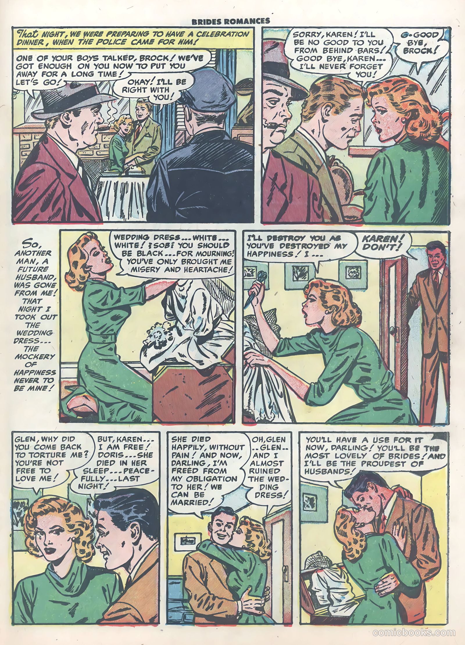 Brides Romances #2 (1953) — page 11 of 36