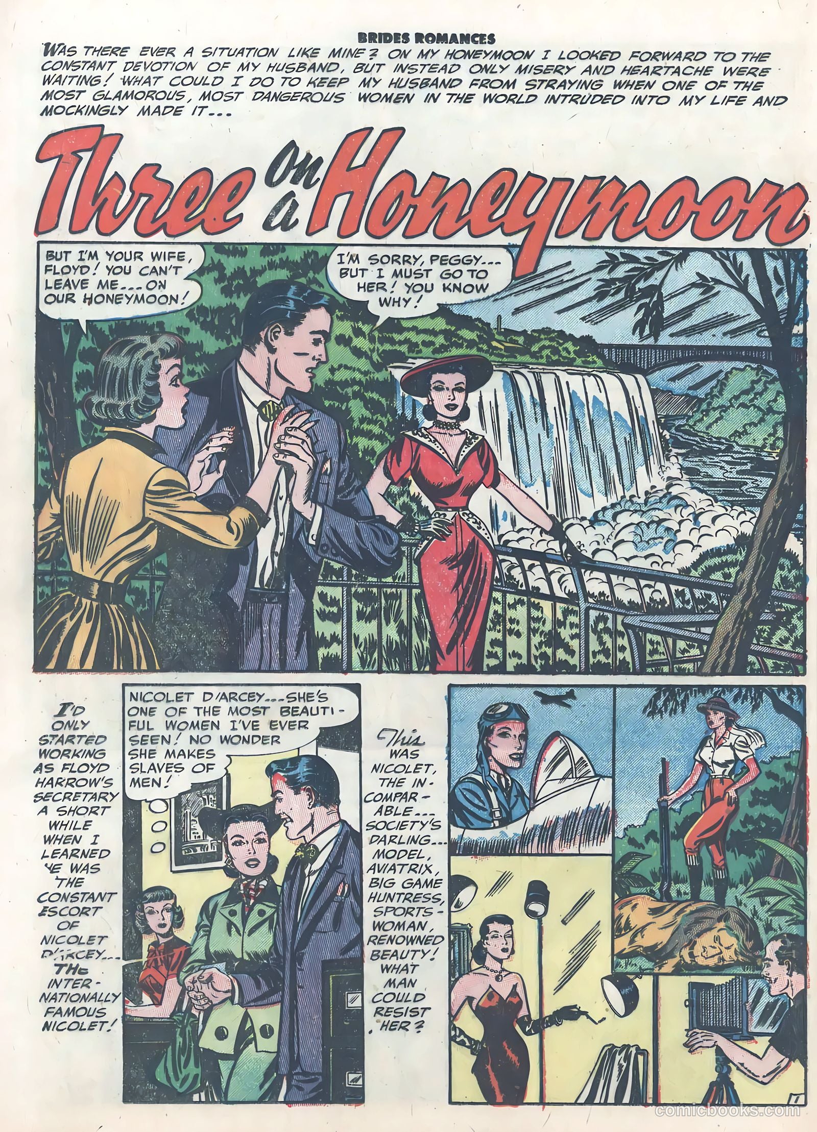 Brides Romances #2 (1953) — page 12 of 36