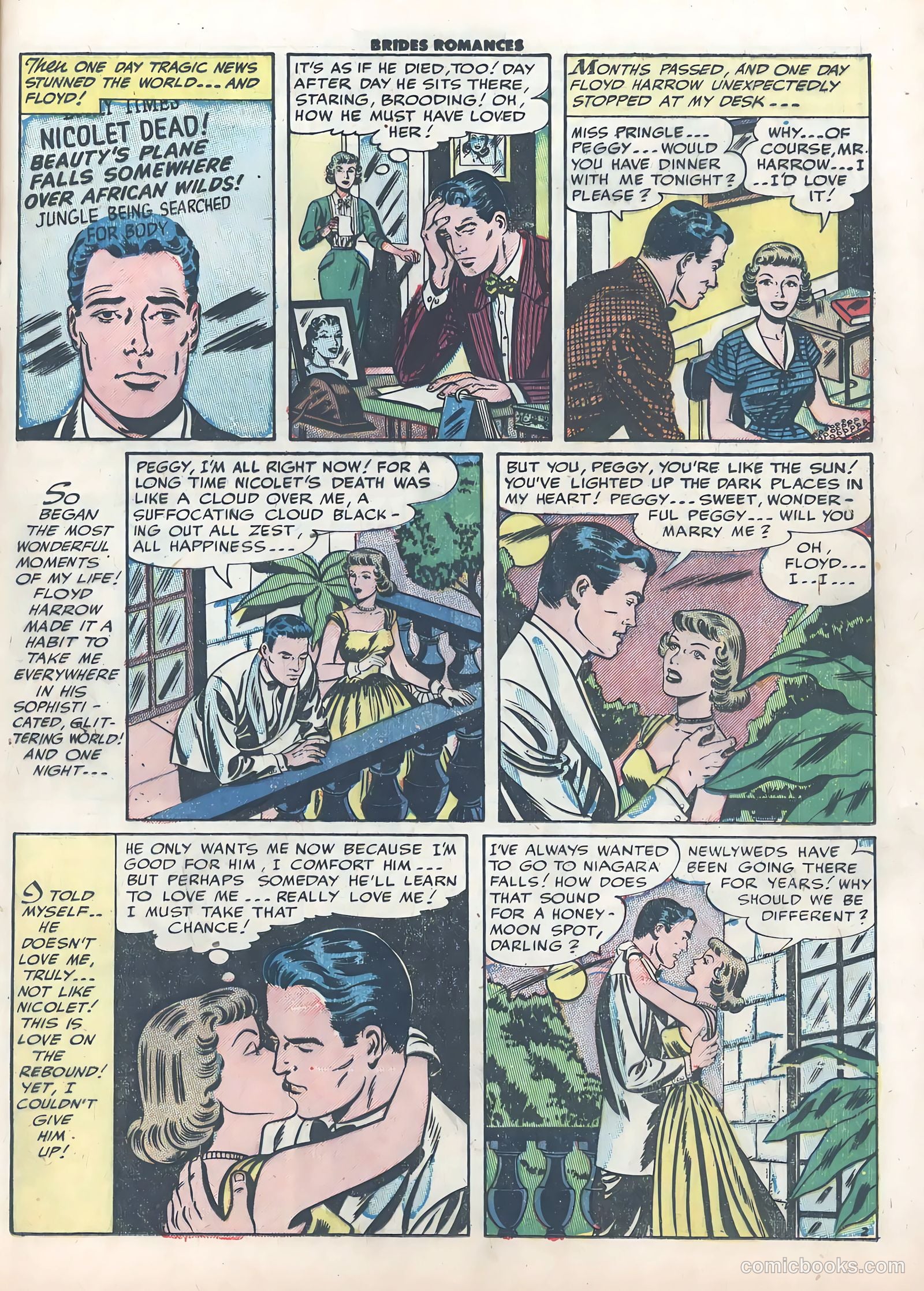 Brides Romances #2 (1953) — page 13 of 36