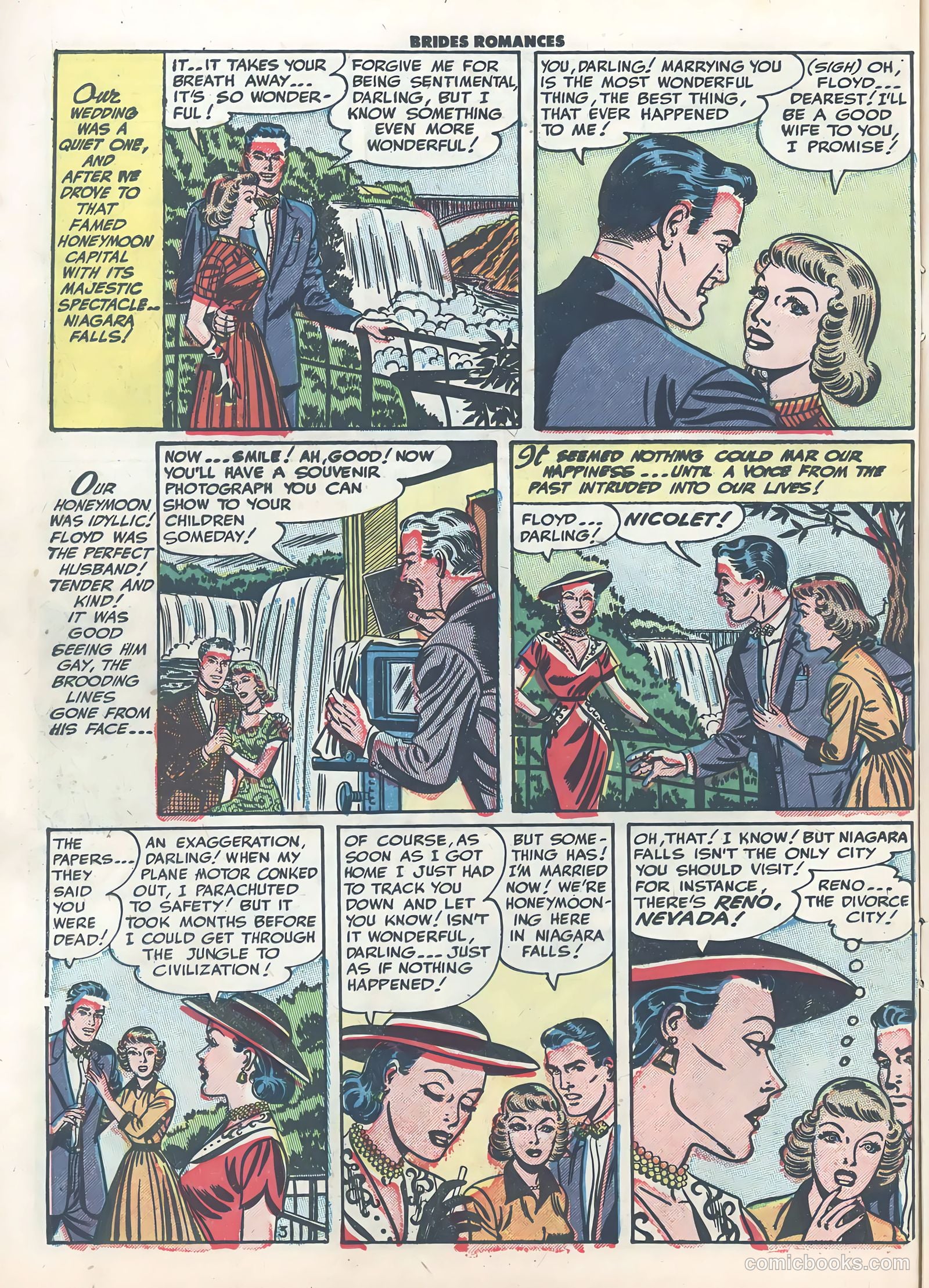 Brides Romances #2 (1953) — page 14 of 36