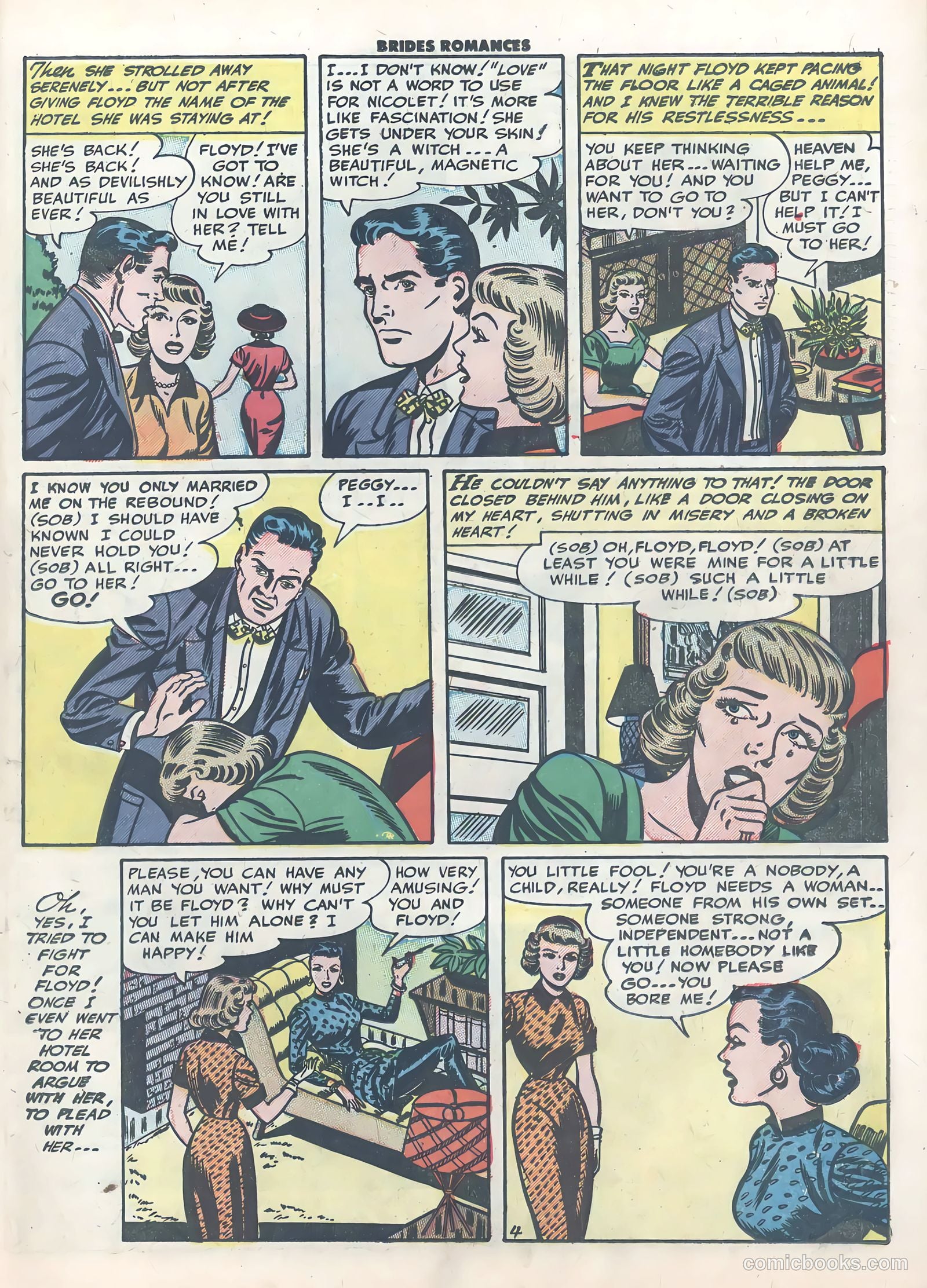 Brides Romances #2 (1953) — page 15 of 36