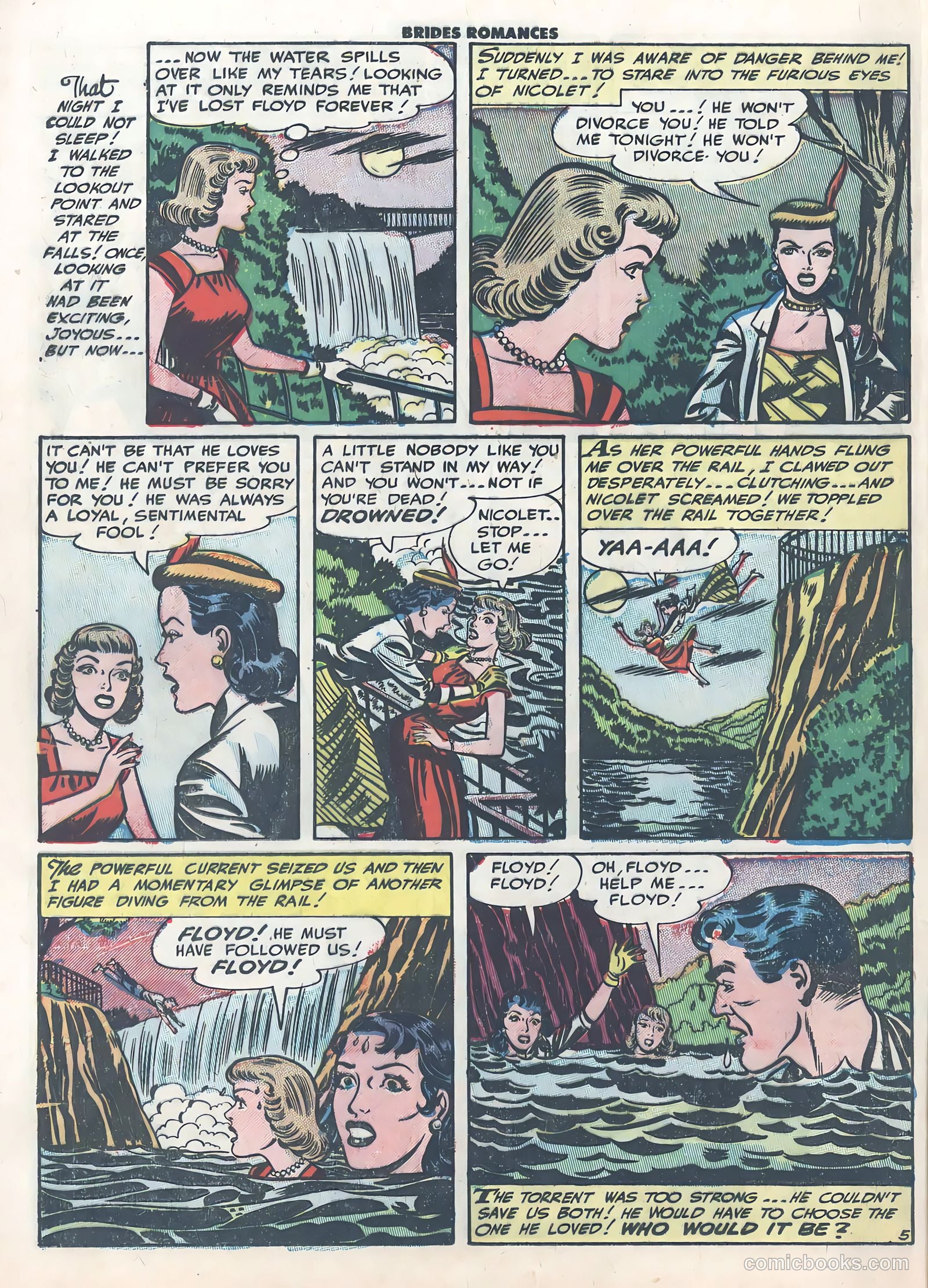 Brides Romances #2 (1953) — page 16 of 36