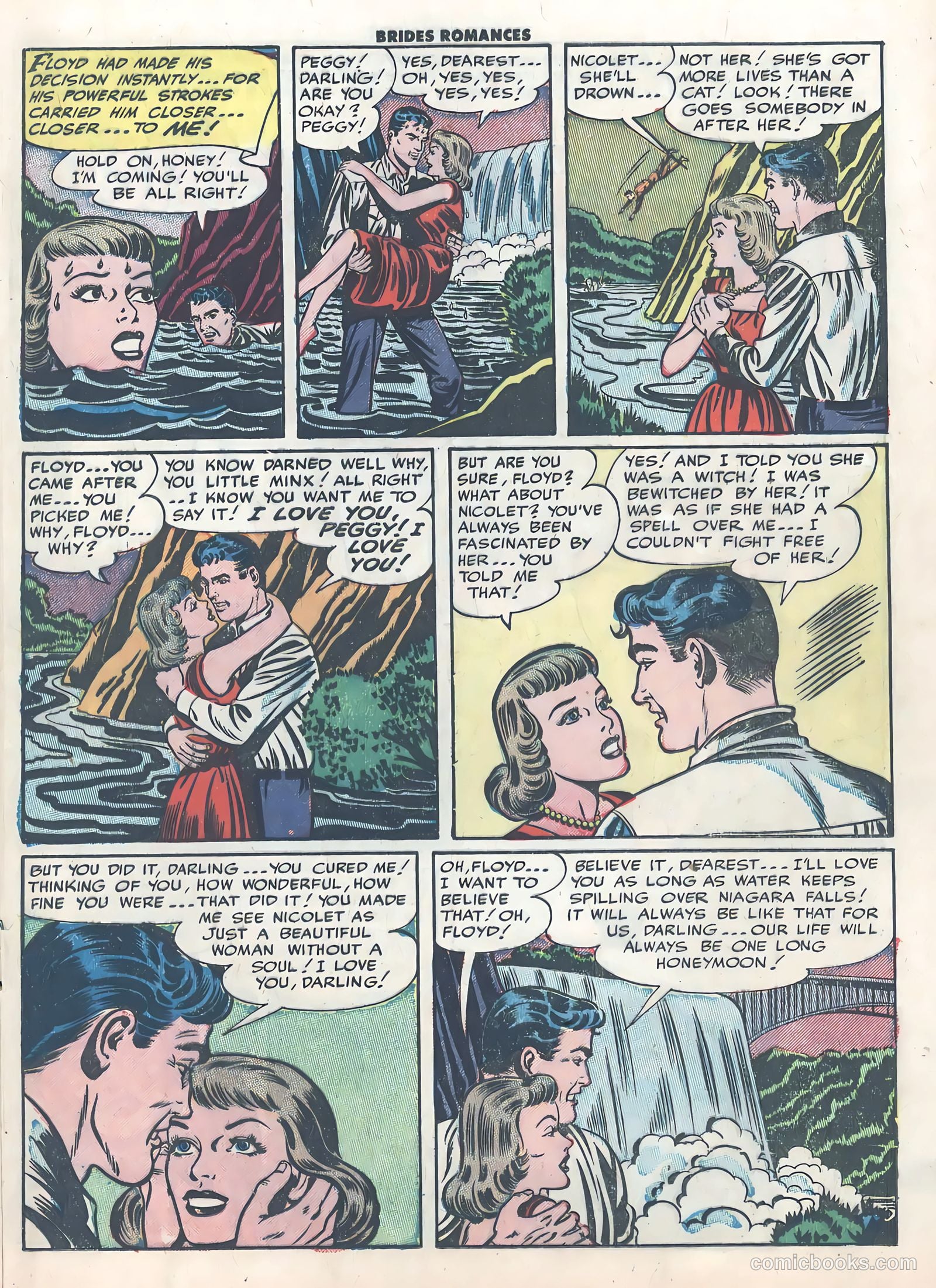 Brides Romances #2 (1953) — page 17 of 36