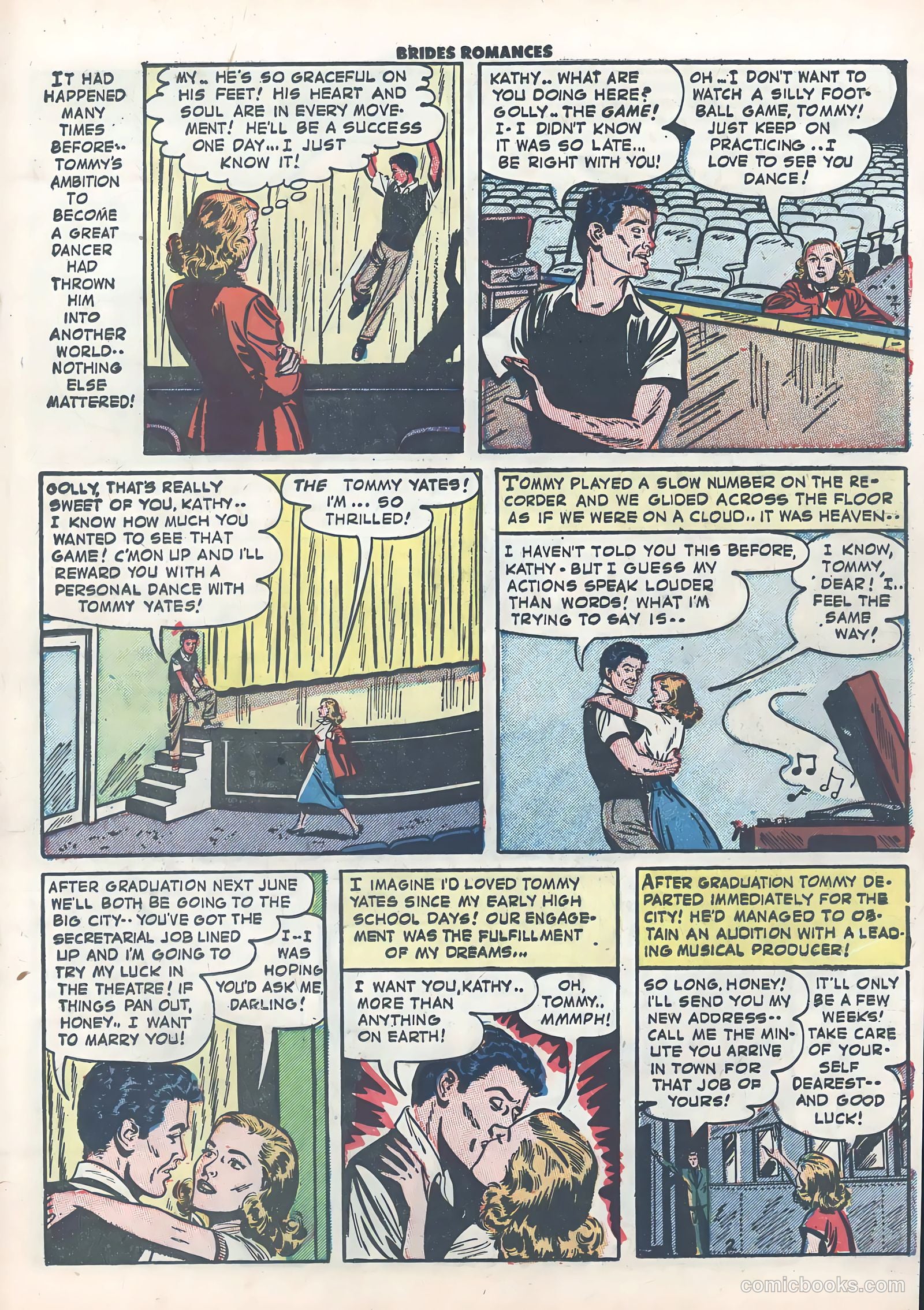 Brides Romances #2 (1953) — page 19 of 36