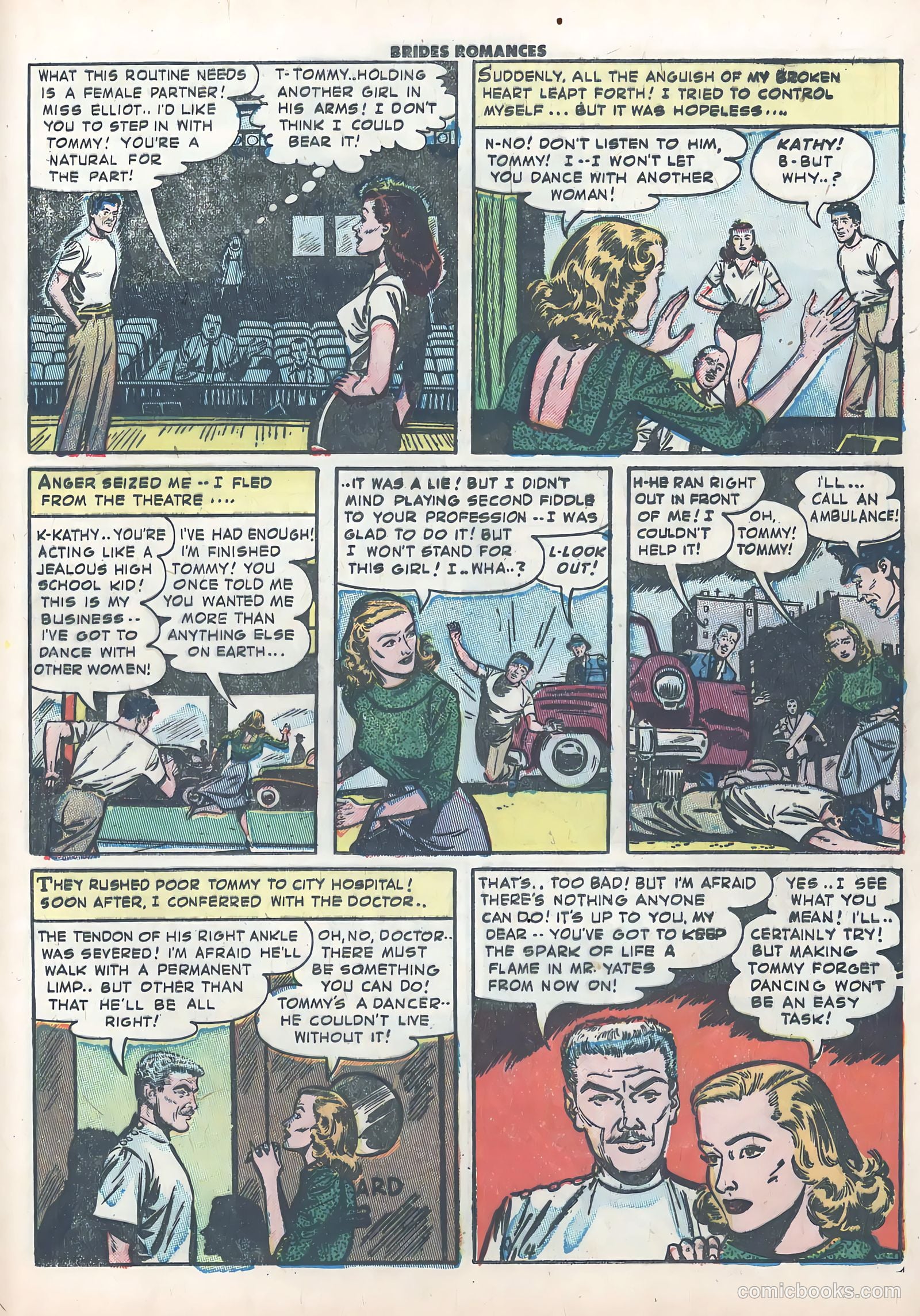 Brides Romances #2 (1953) — page 21 of 36