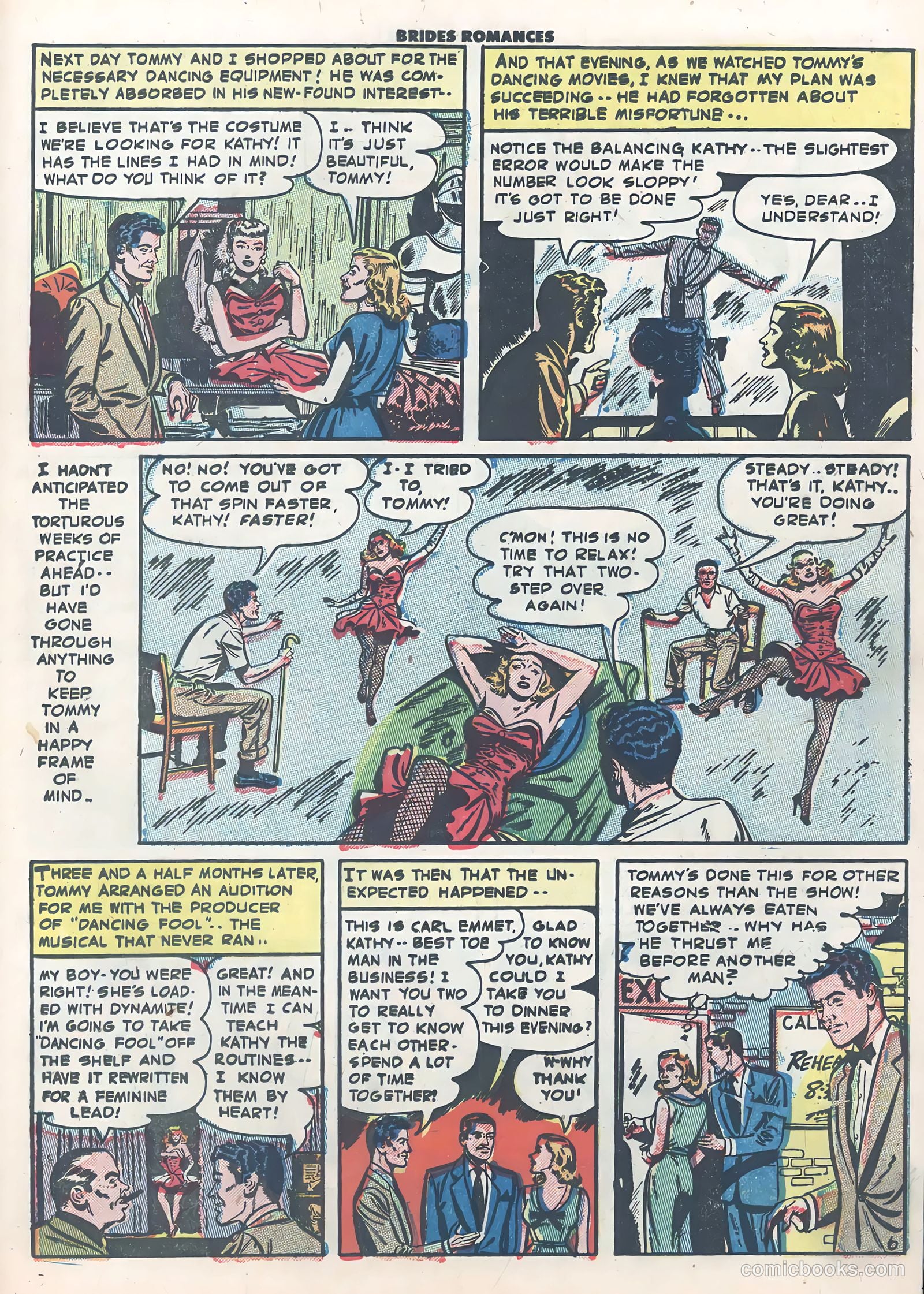 Brides Romances #2 (1953) — page 23 of 36