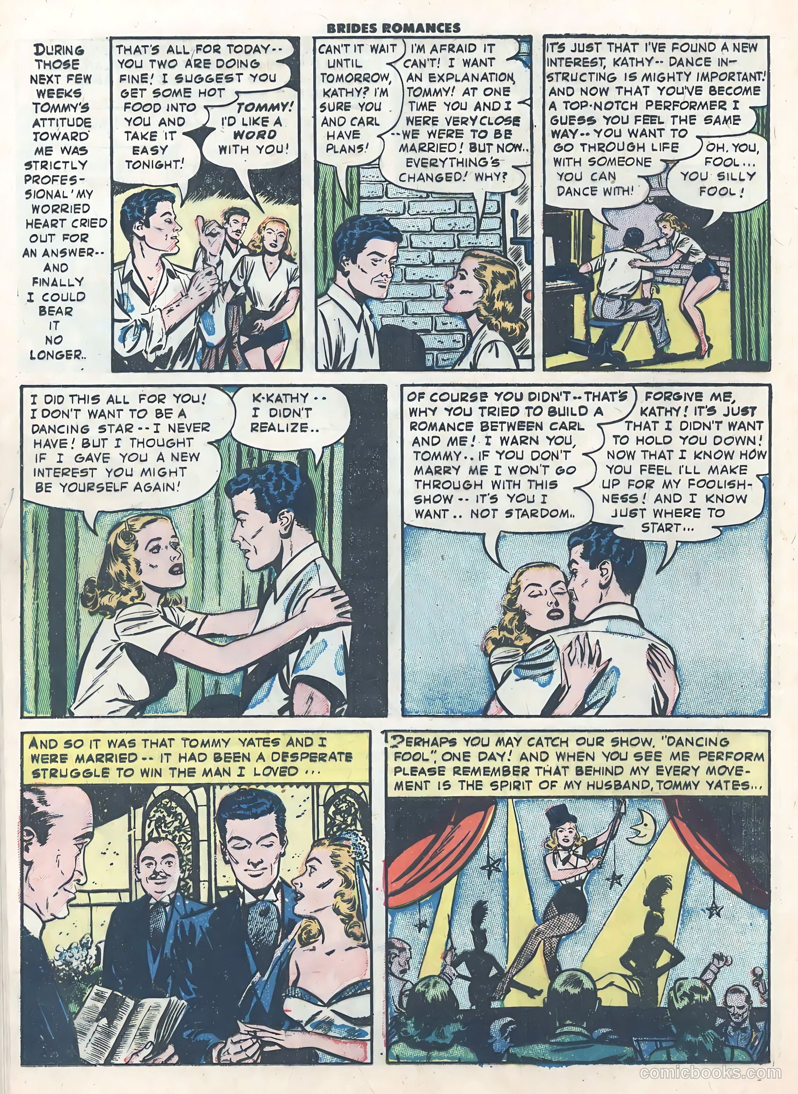 Brides Romances #2 (1953) — page 24 of 36