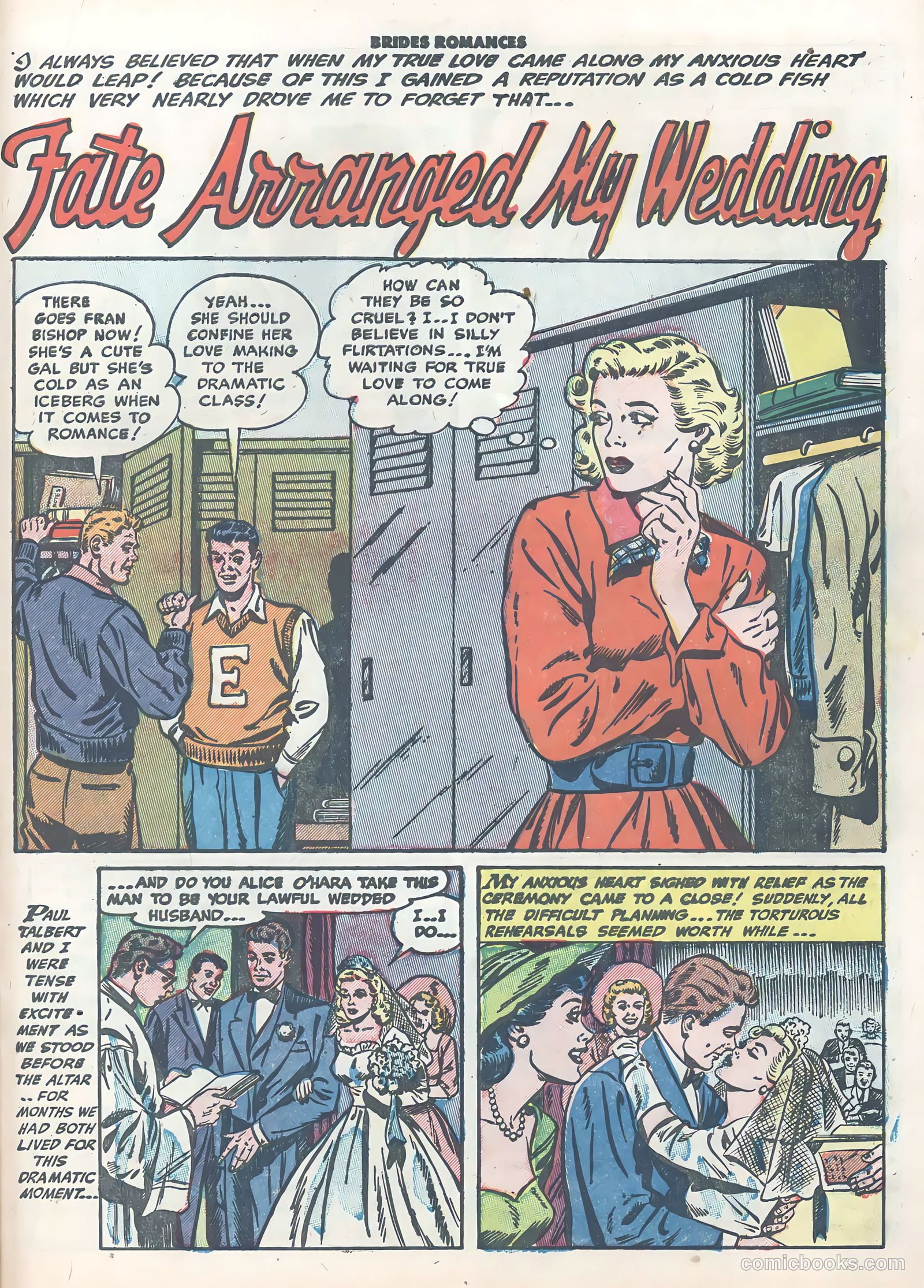 Brides Romances #2 (1953) — page 27 of 36