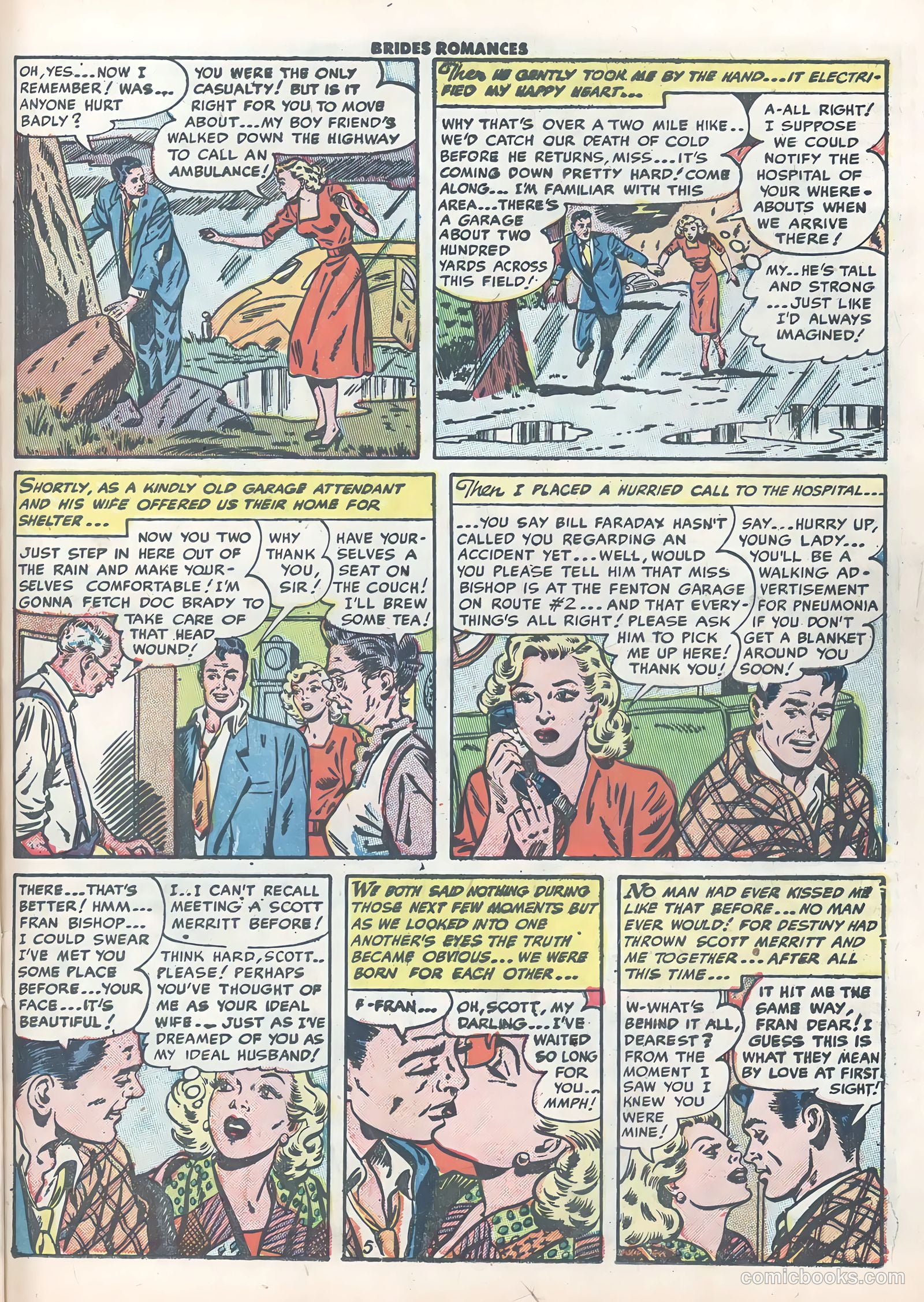 Brides Romances #2 (1953) — page 31 of 36
