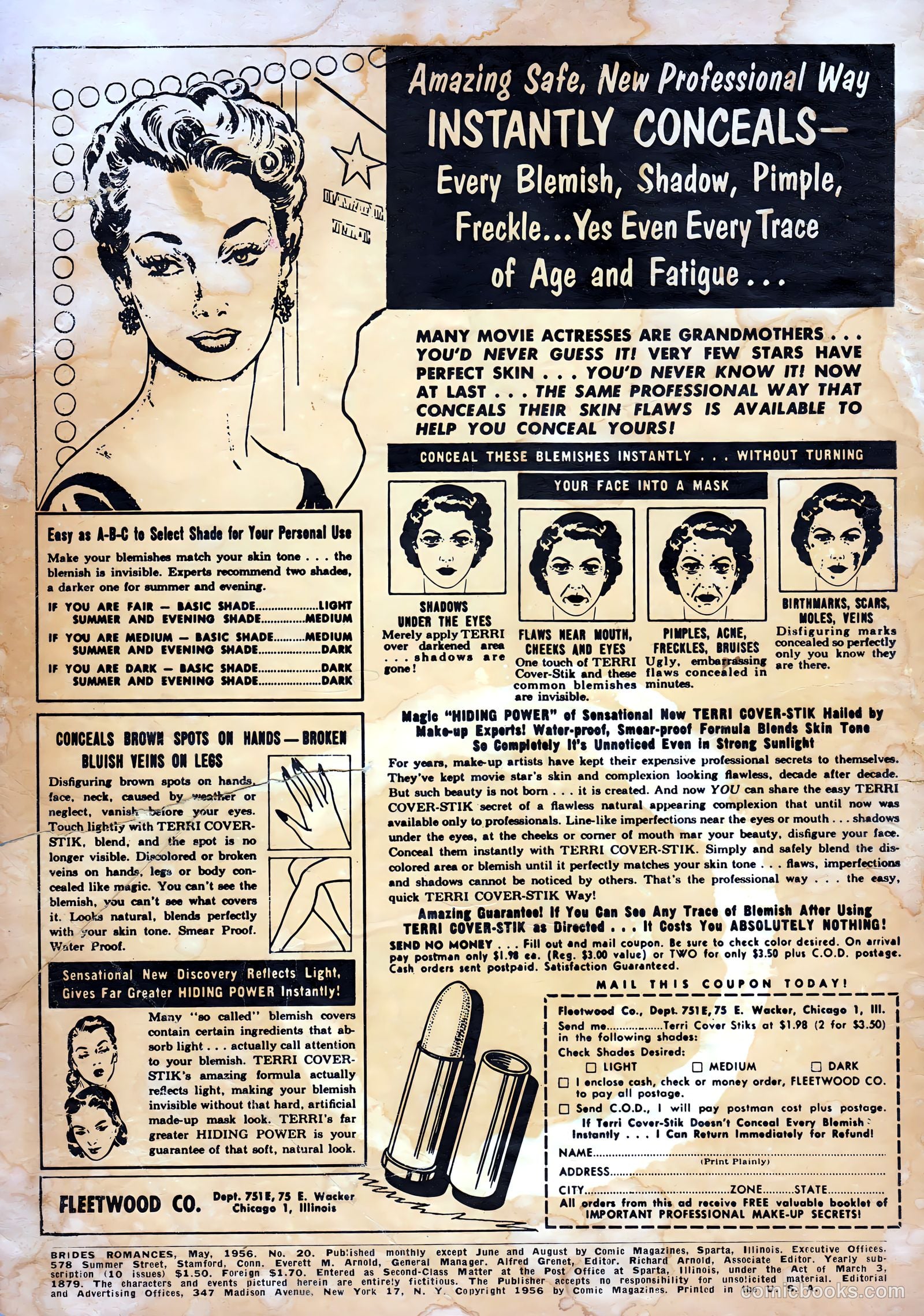 Brides Romances #20 (1956) — page 2 of 36