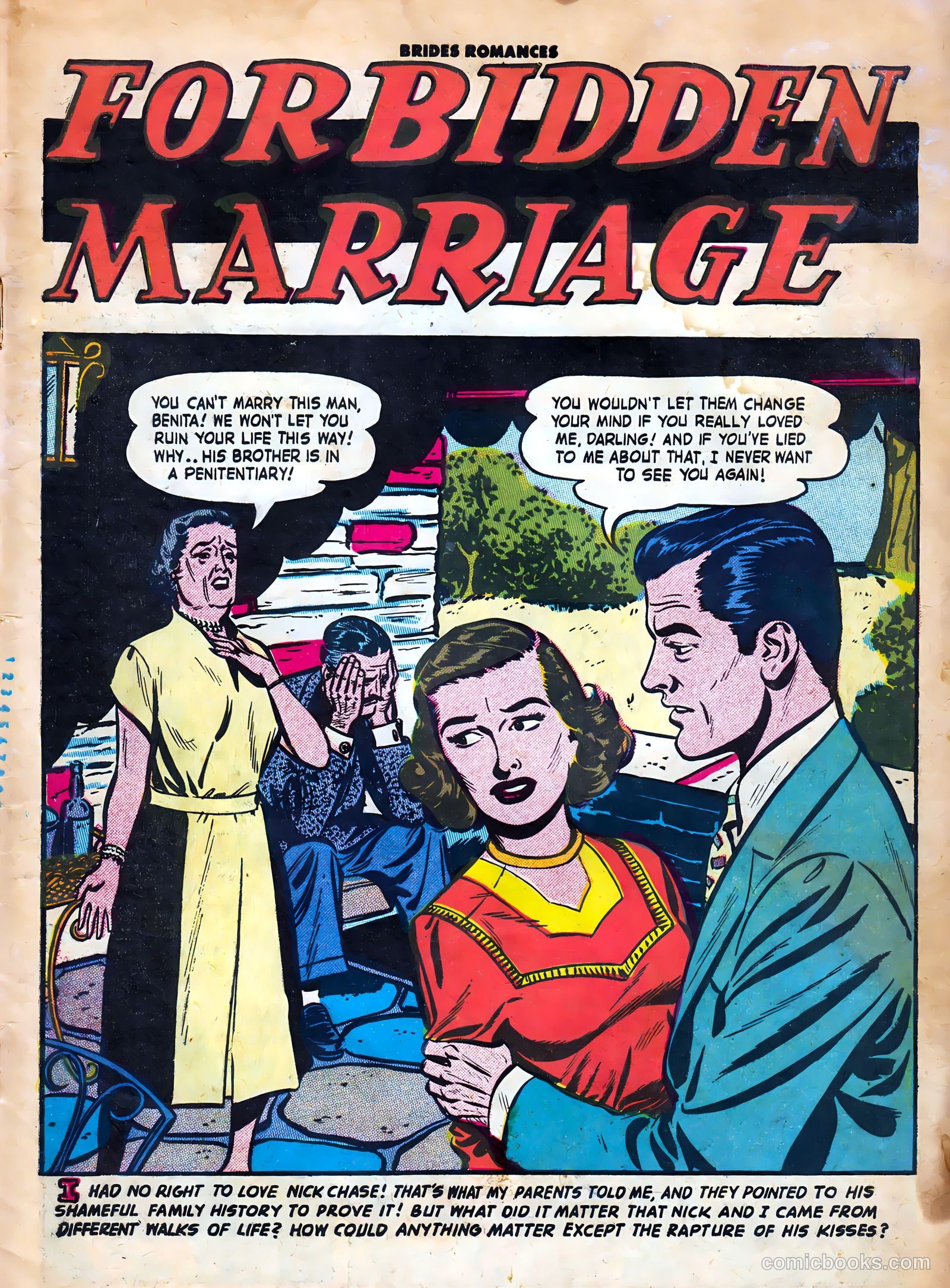 Brides Romances #20 (1956) — page 3 of 36