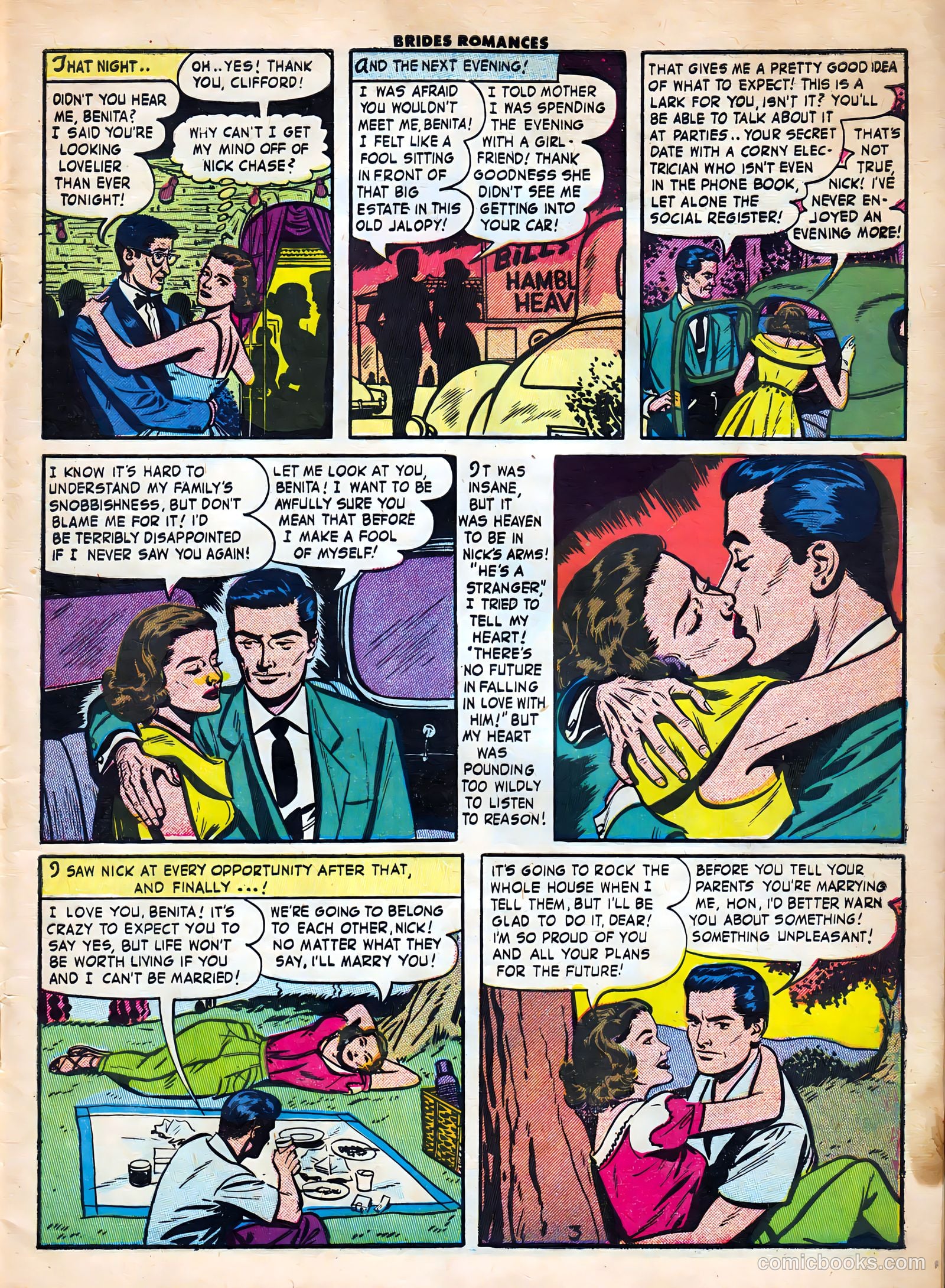 Brides Romances #20 (1956) — page 5 of 36