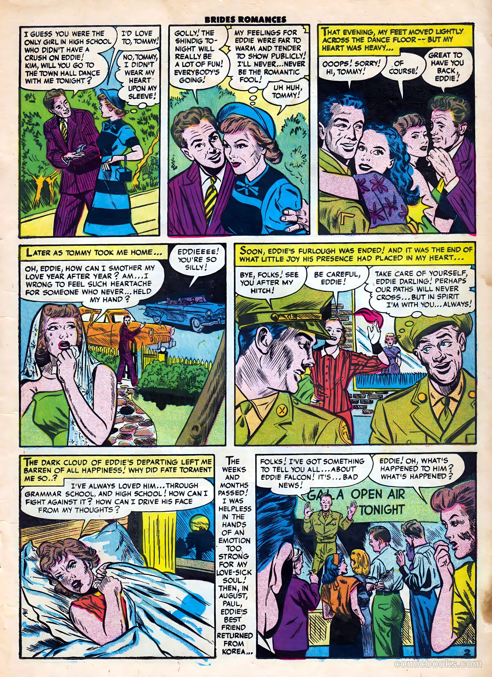 Brides Romances #20 (1956) — page 13 of 36