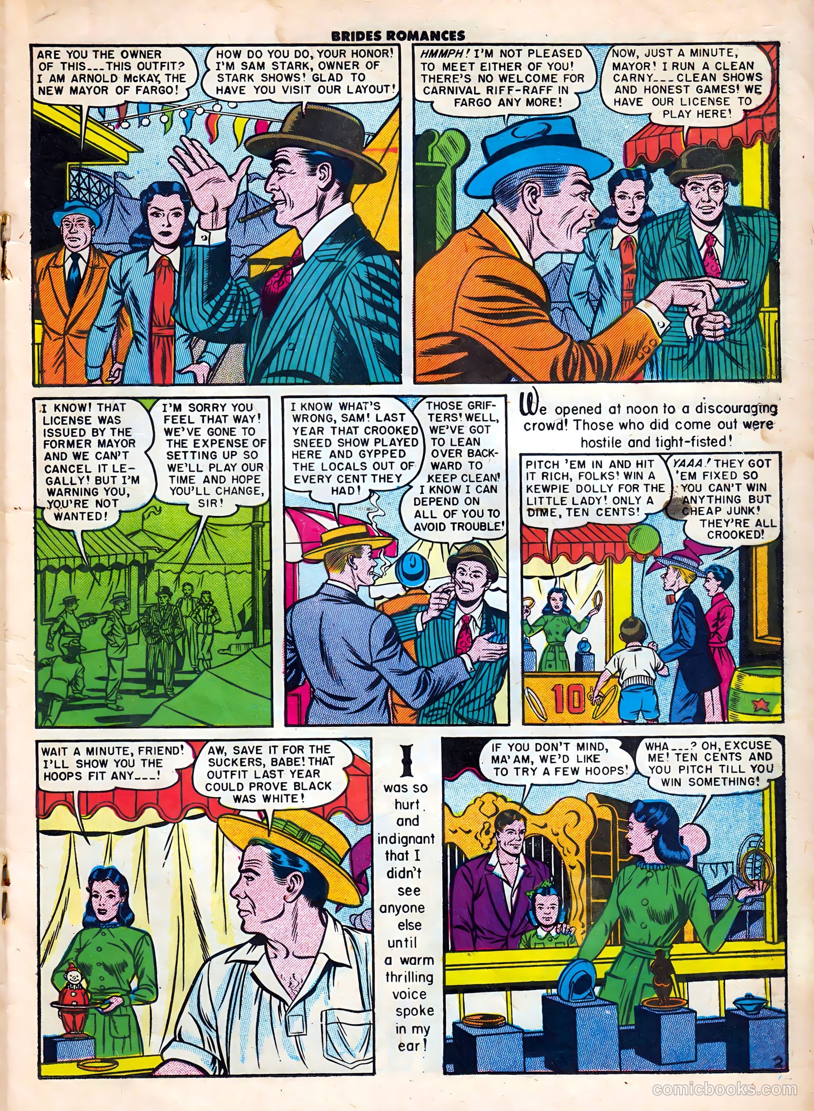 Brides Romances #20 (1956) — page 19 of 36