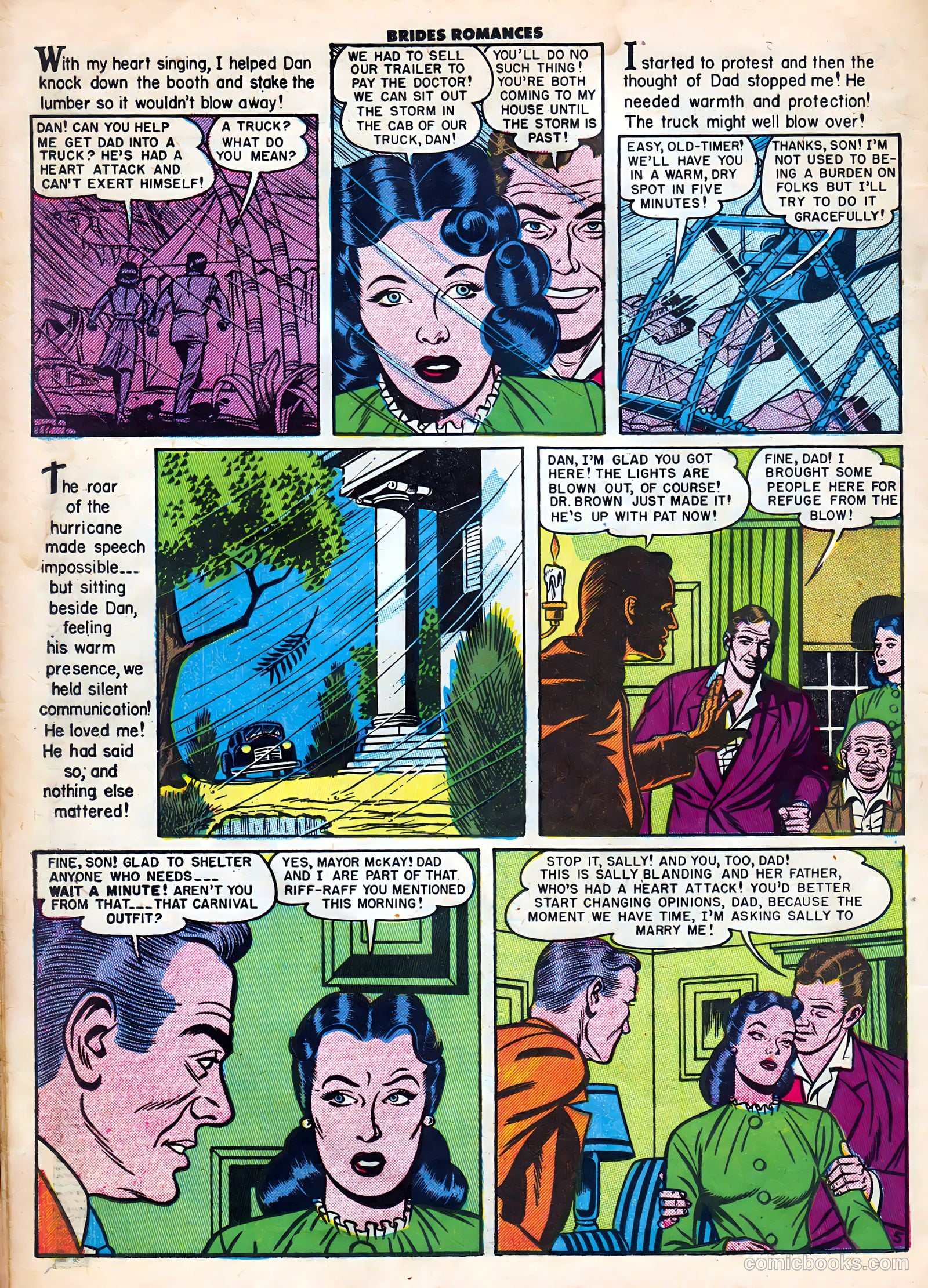 Brides Romances #20 (1956) — page 22 of 36