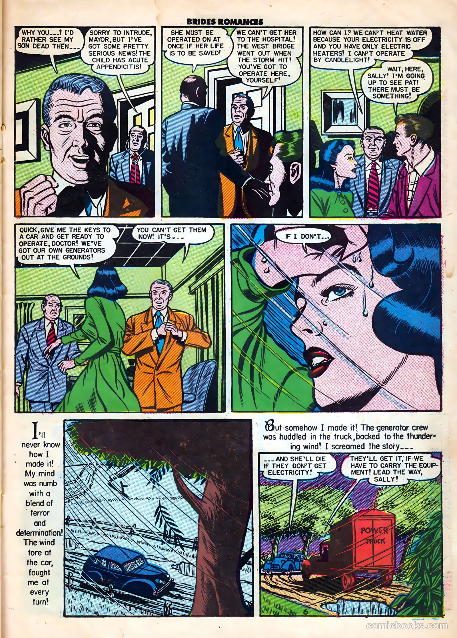 Brides Romances #20 (1956) — page 23 of 36