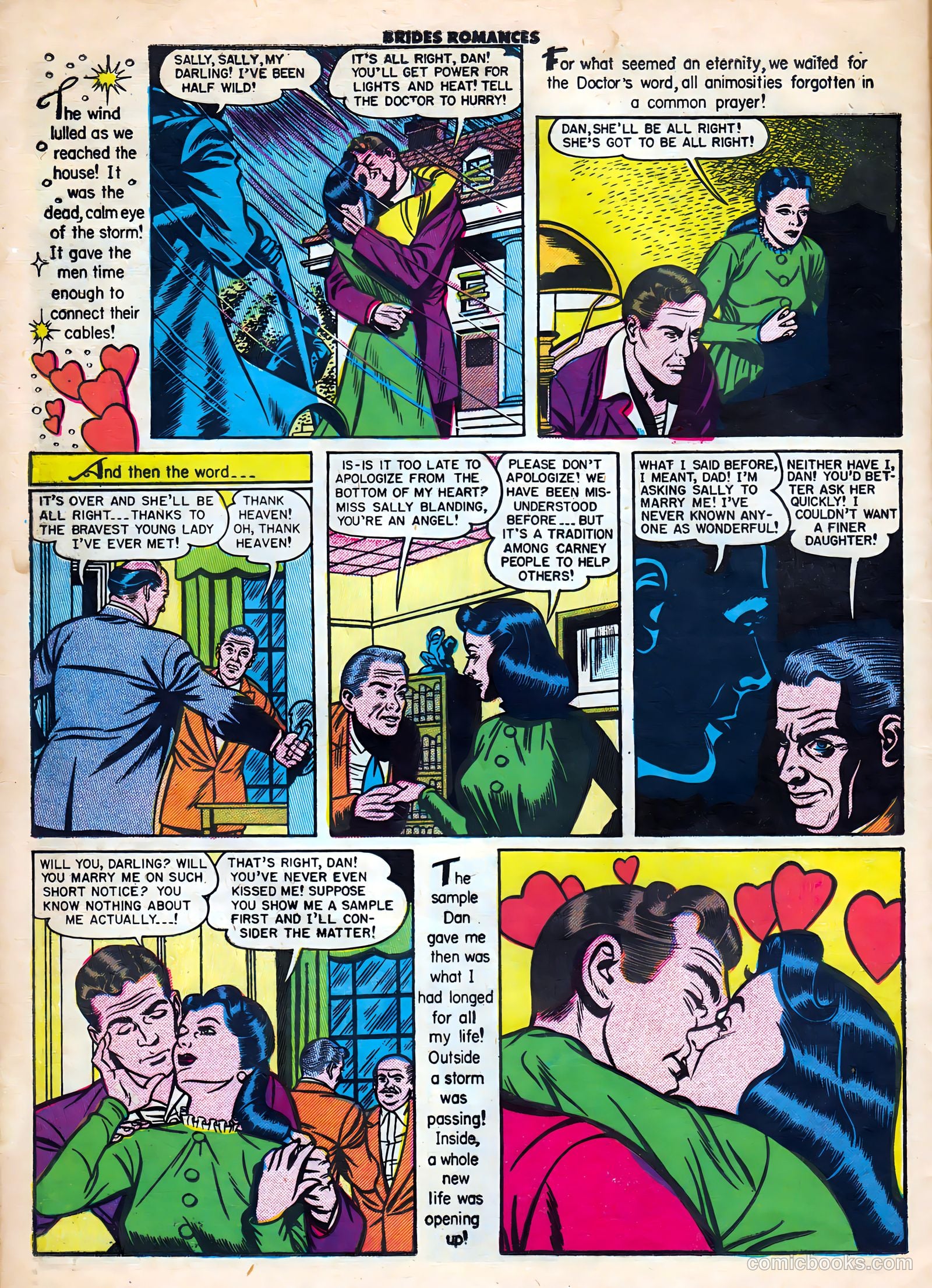 Brides Romances #20 (1956) — page 24 of 36