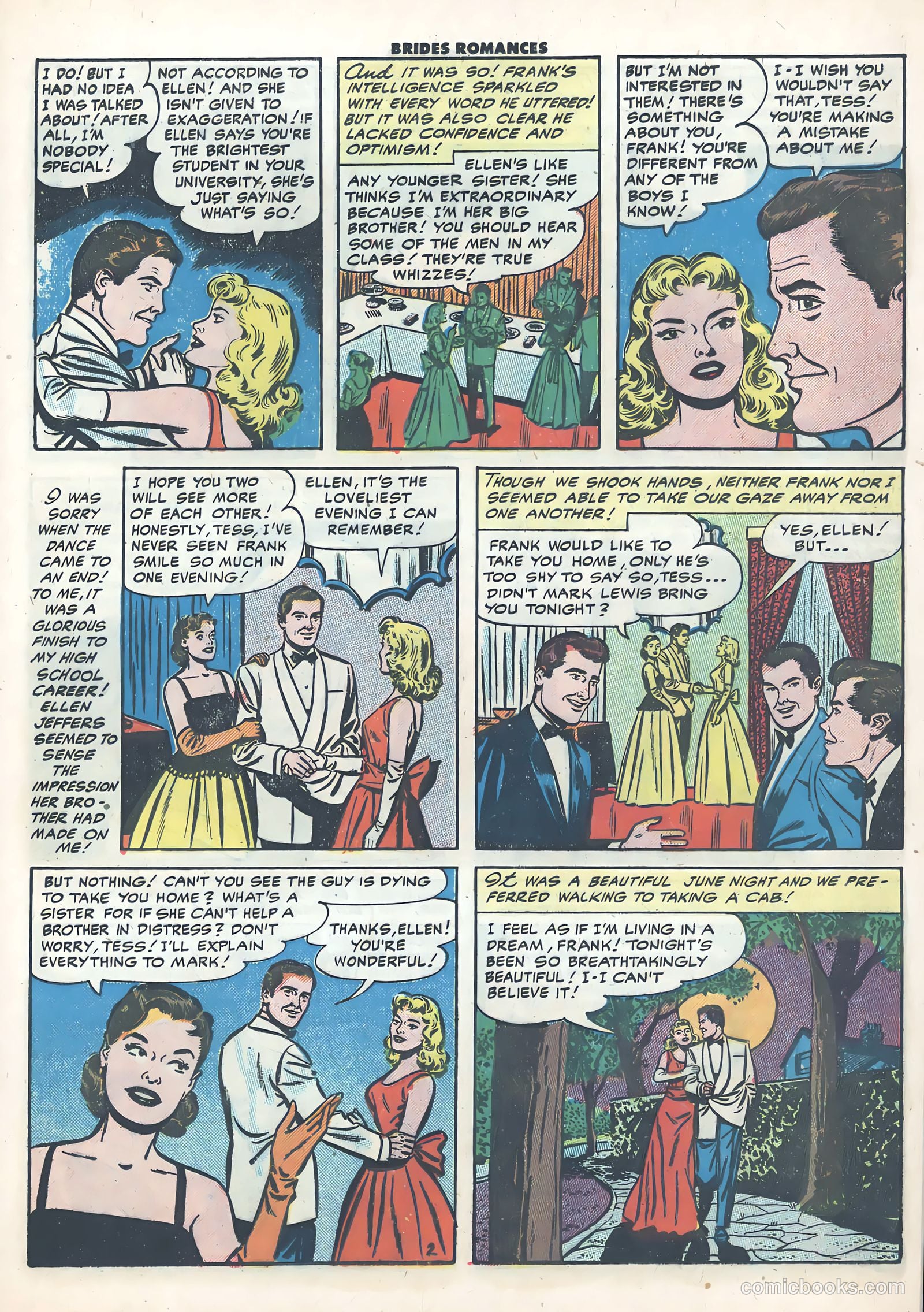 Brides Romances #21 (1956) — page 13 of 36