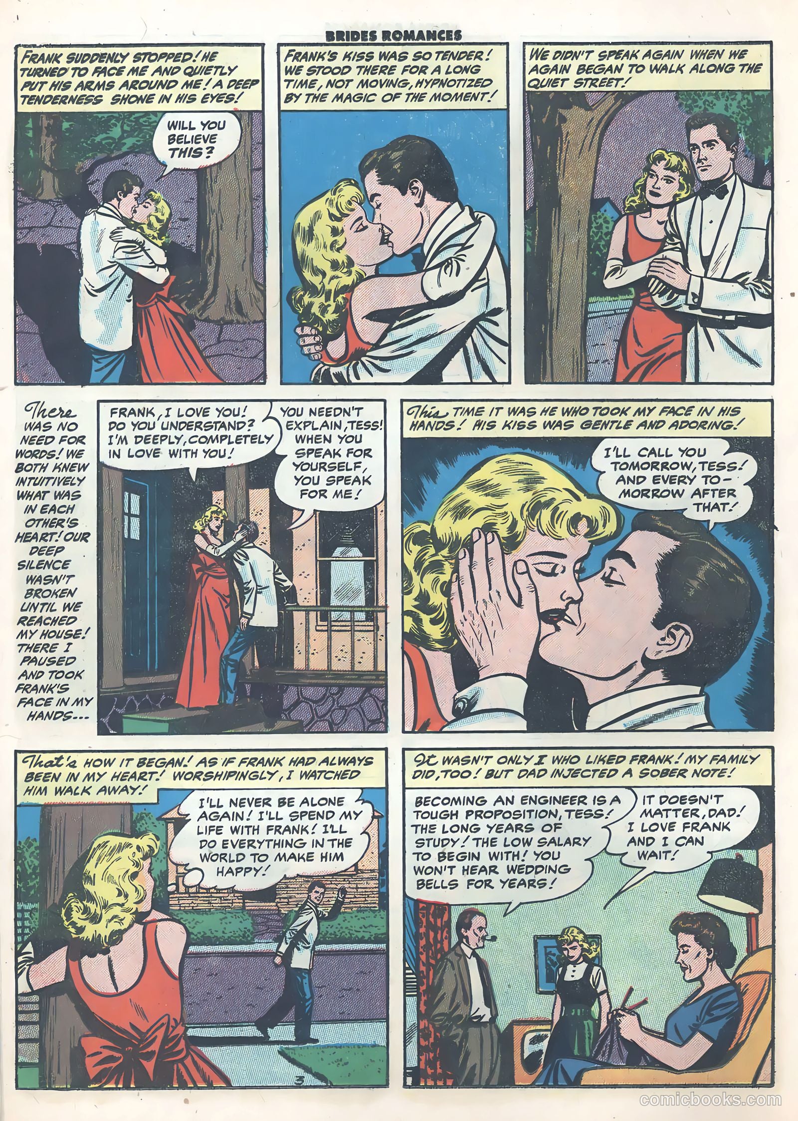 Brides Romances #21 (1956) — page 14 of 36