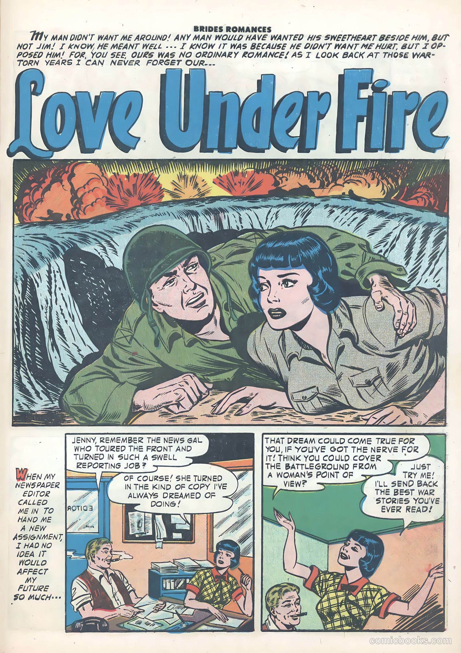 Brides Romances #21 (1956) — page 27 of 36