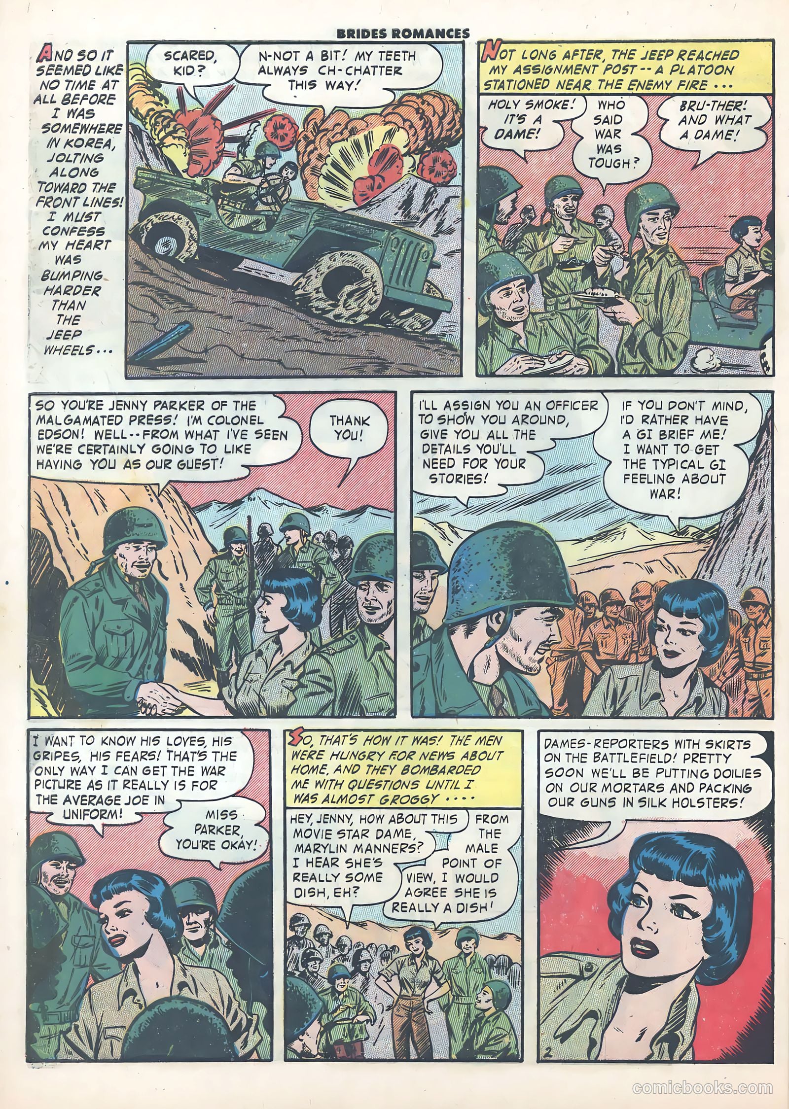 Brides Romances #21 (1956) — page 28 of 36
