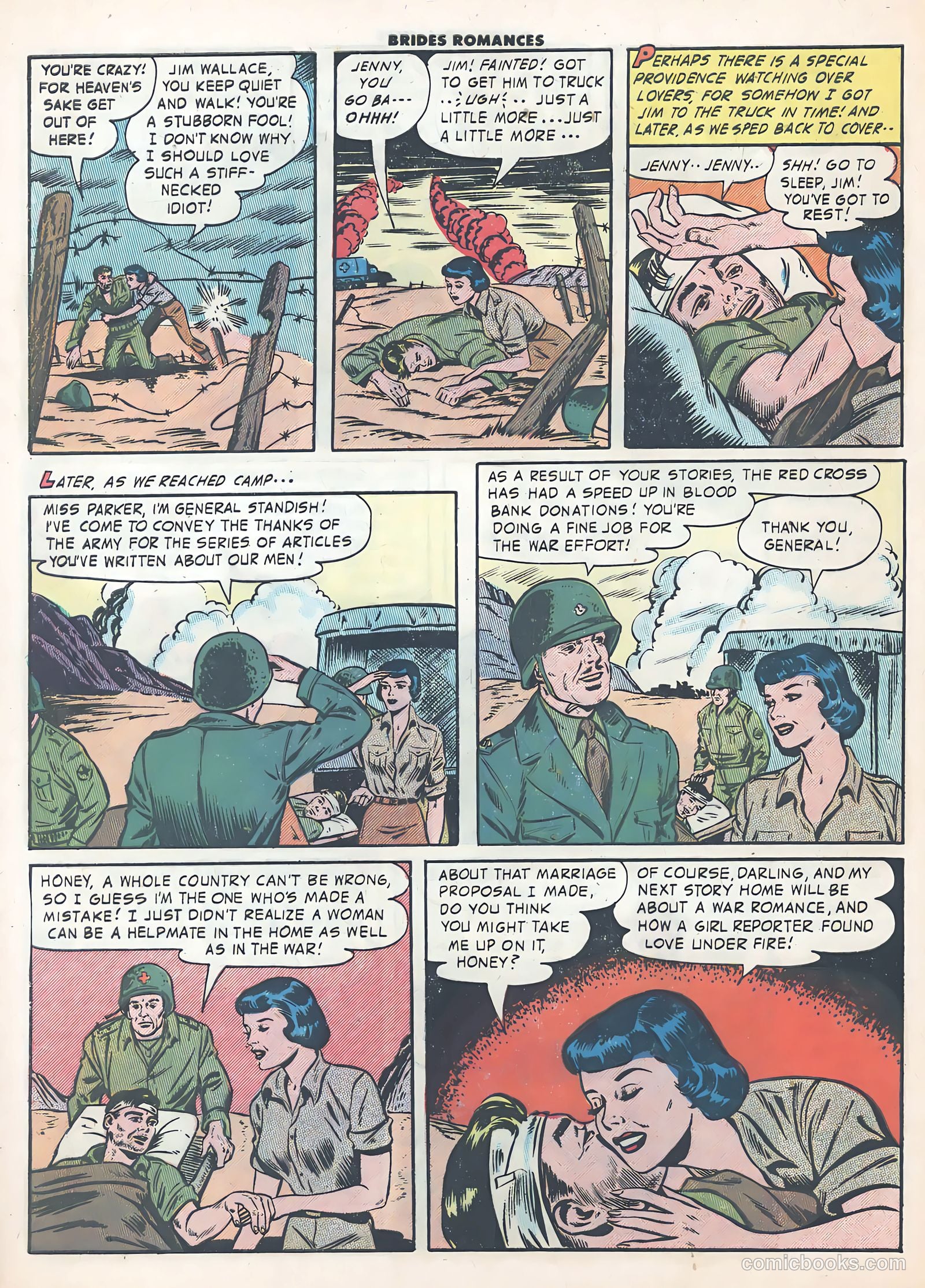 Brides Romances #21 (1956) — page 32 of 36