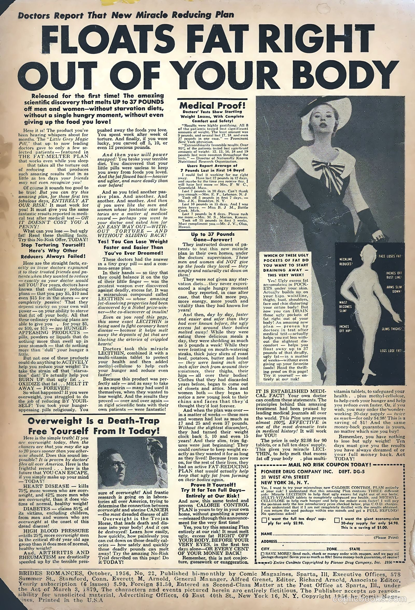 Brides Romances #22 (1956) — page 2 of 38