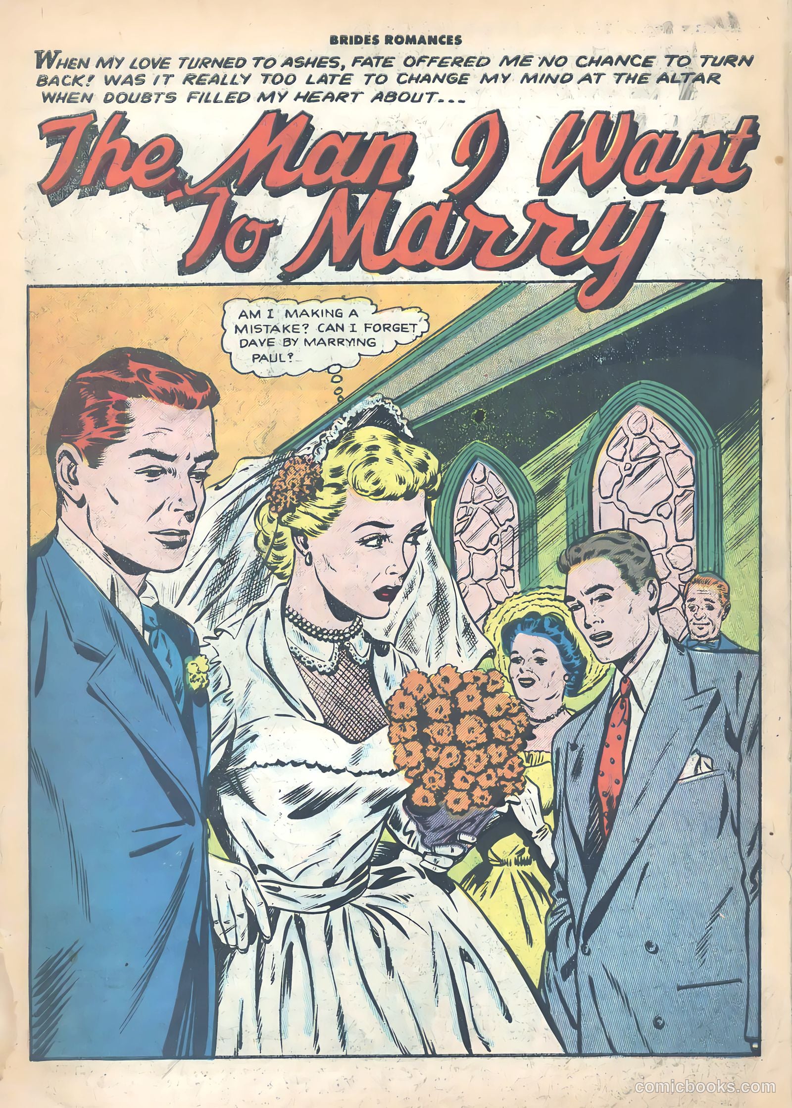 Brides Romances #22 (1956) — page 3 of 38