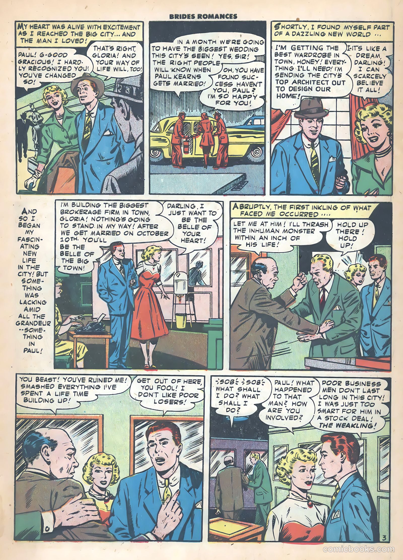 Brides Romances #22 (1956) — page 5 of 38