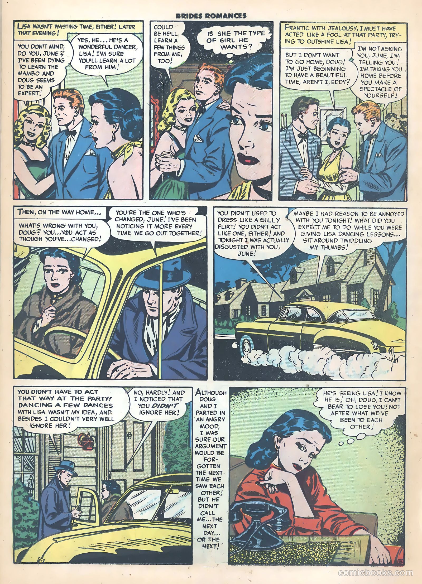 Brides Romances #22 (1956) — page 14 of 38