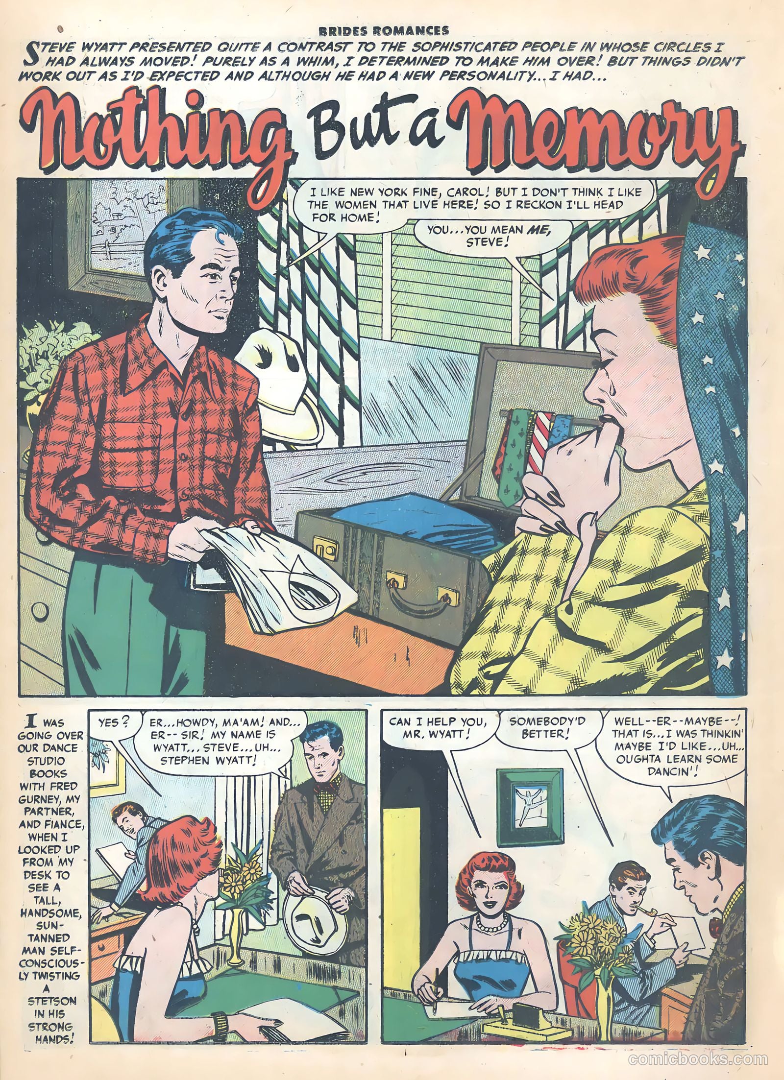 Brides Romances #22 (1956) — page 18 of 38