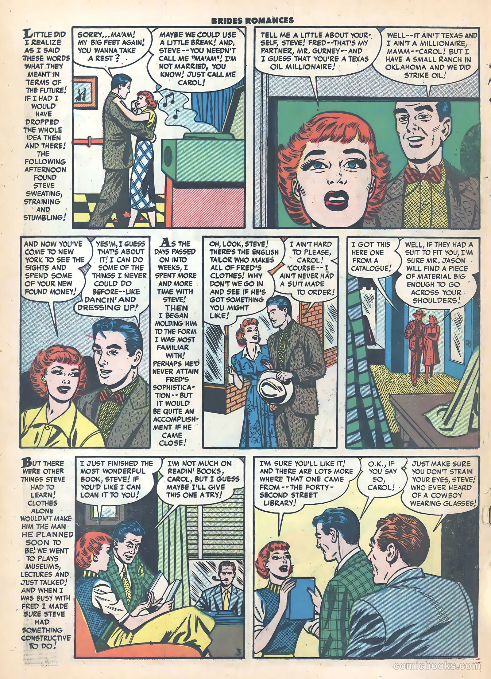 Brides Romances #22 (1956) — page 20 of 38