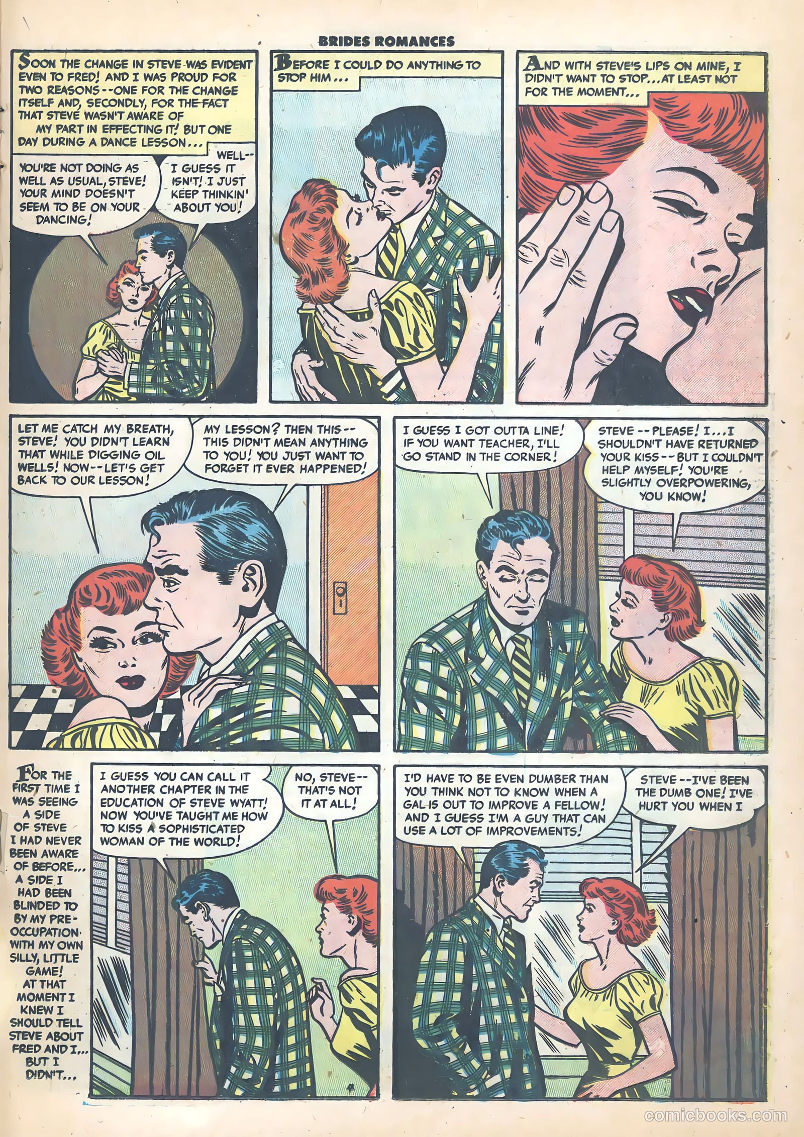 Brides Romances #22 (1956) — page 21 of 38
