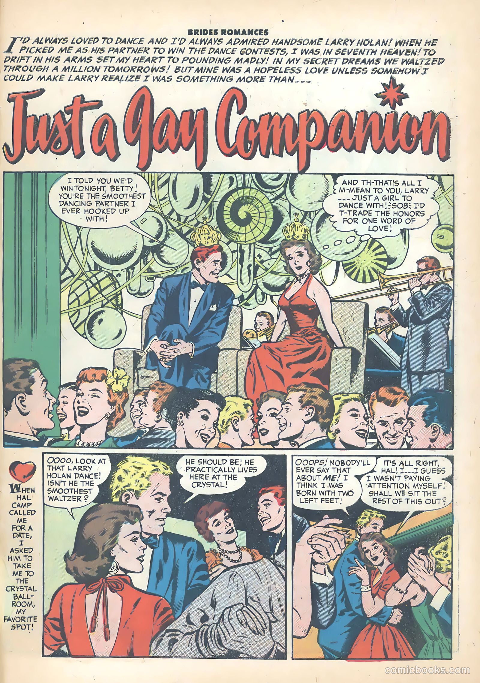 Brides Romances #22 (1956) — page 27 of 38