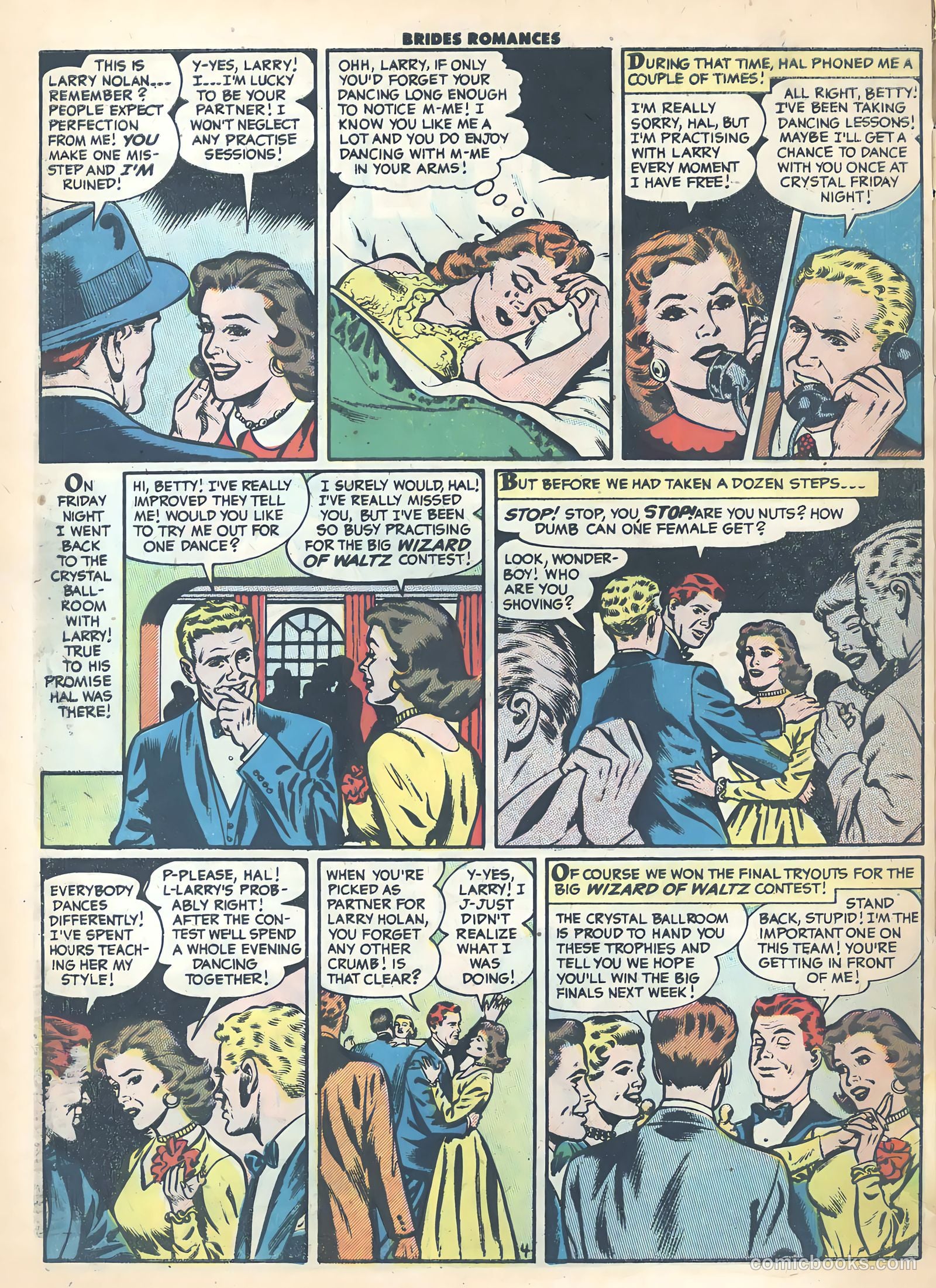 Brides Romances #22 (1956) — page 30 of 38