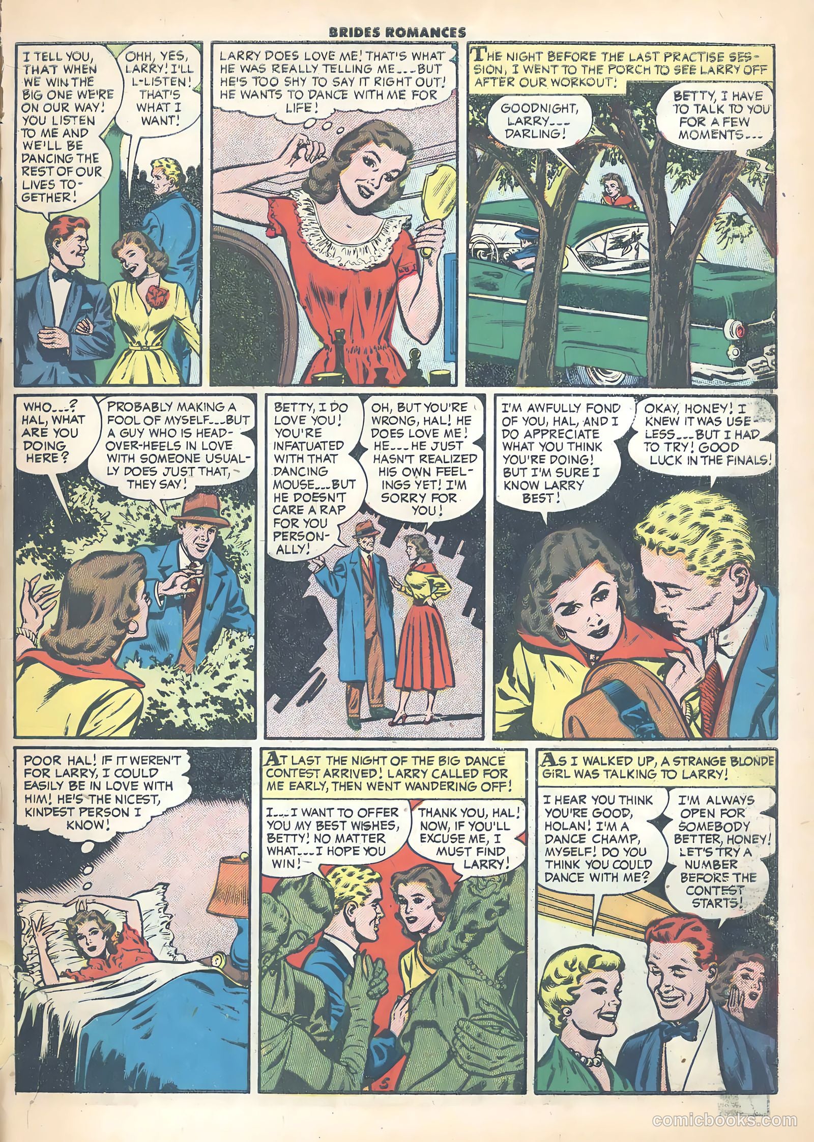 Brides Romances #22 (1956) — page 31 of 38