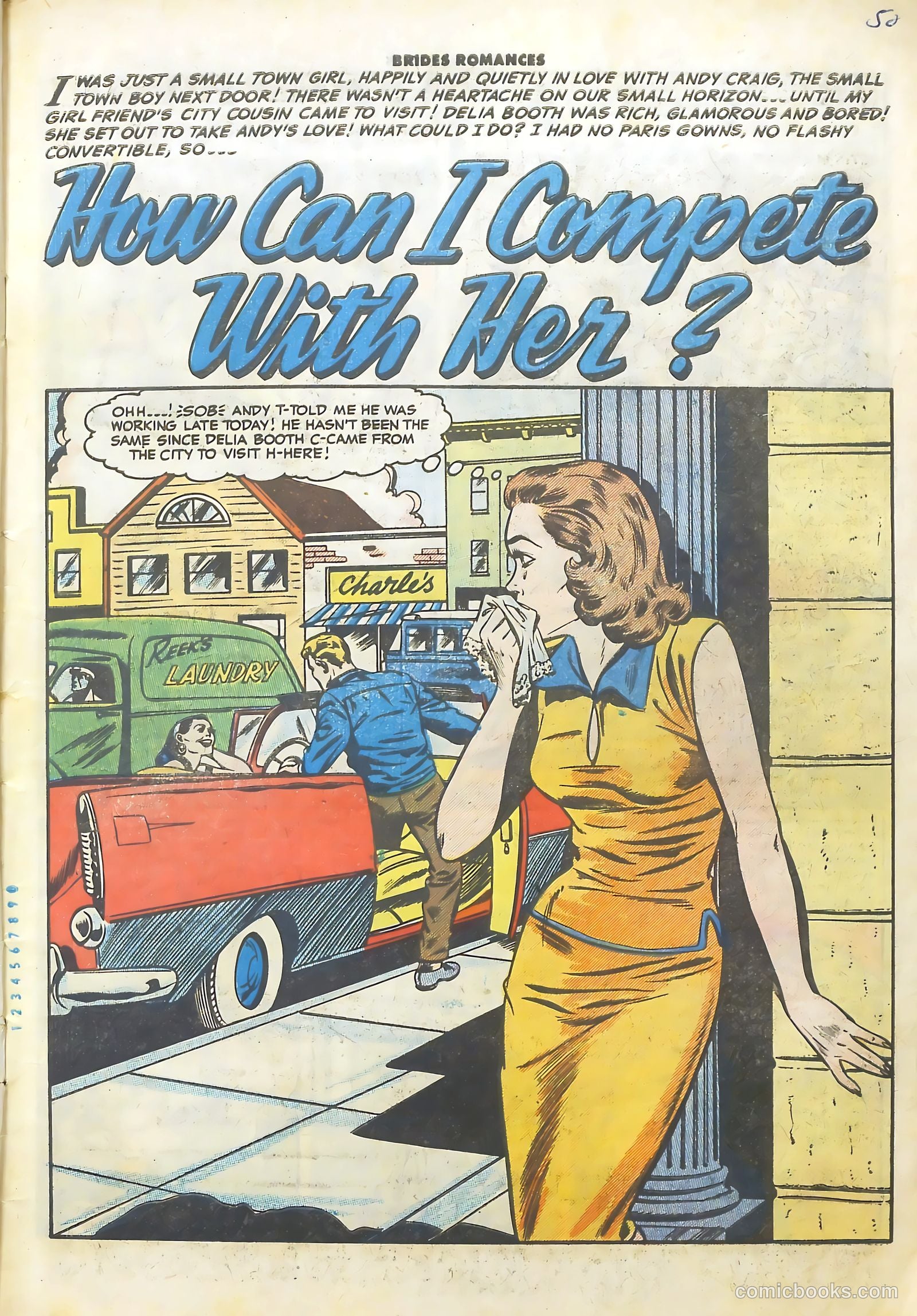 Brides Romances #23 (1956) — page 3 of 36