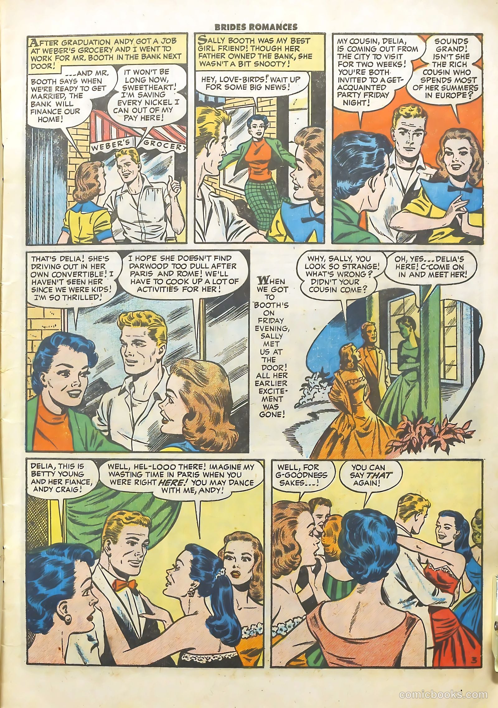 Brides Romances #23 (1956) — page 5 of 36