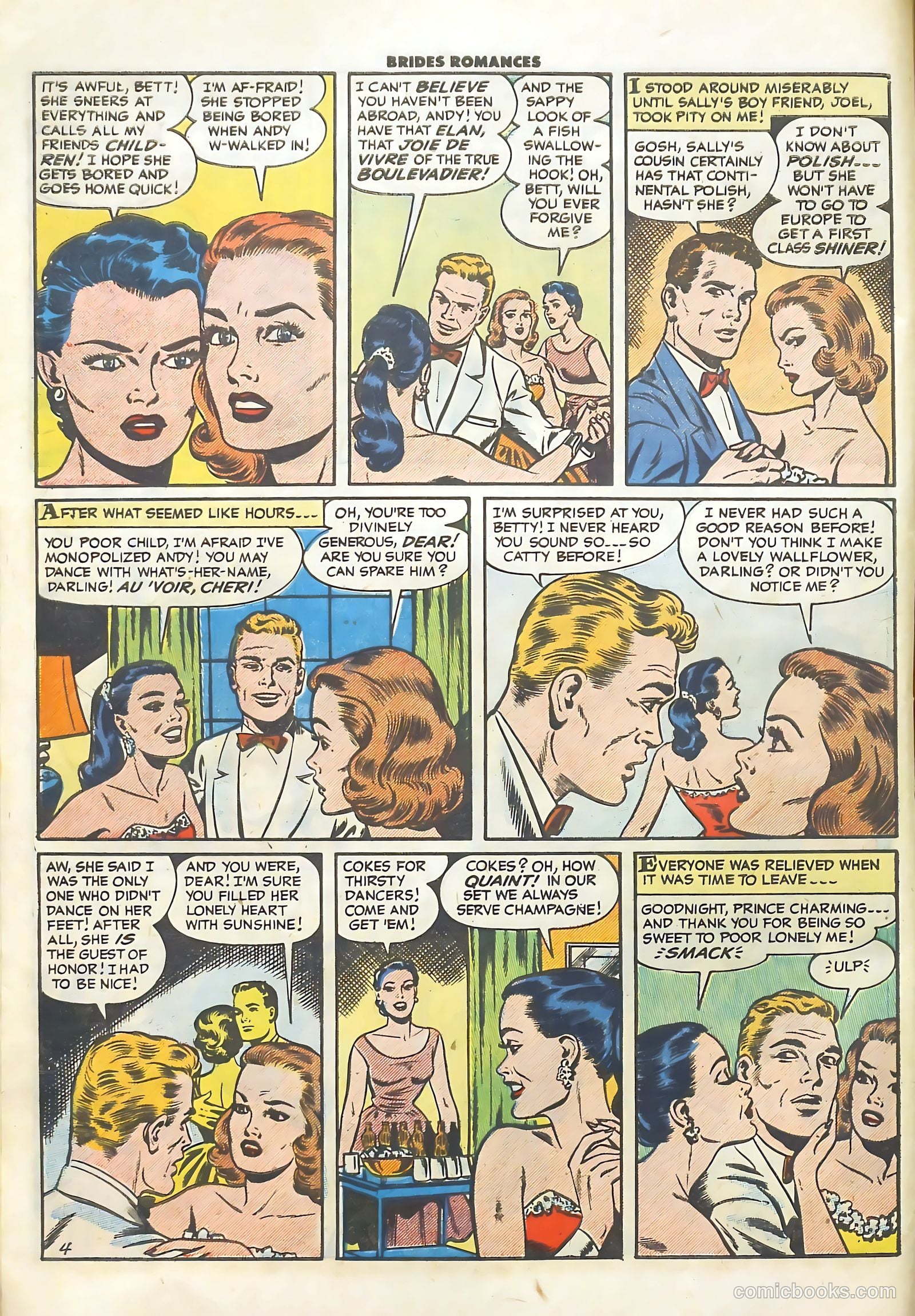 Brides Romances #23 (1956) — page 6 of 36