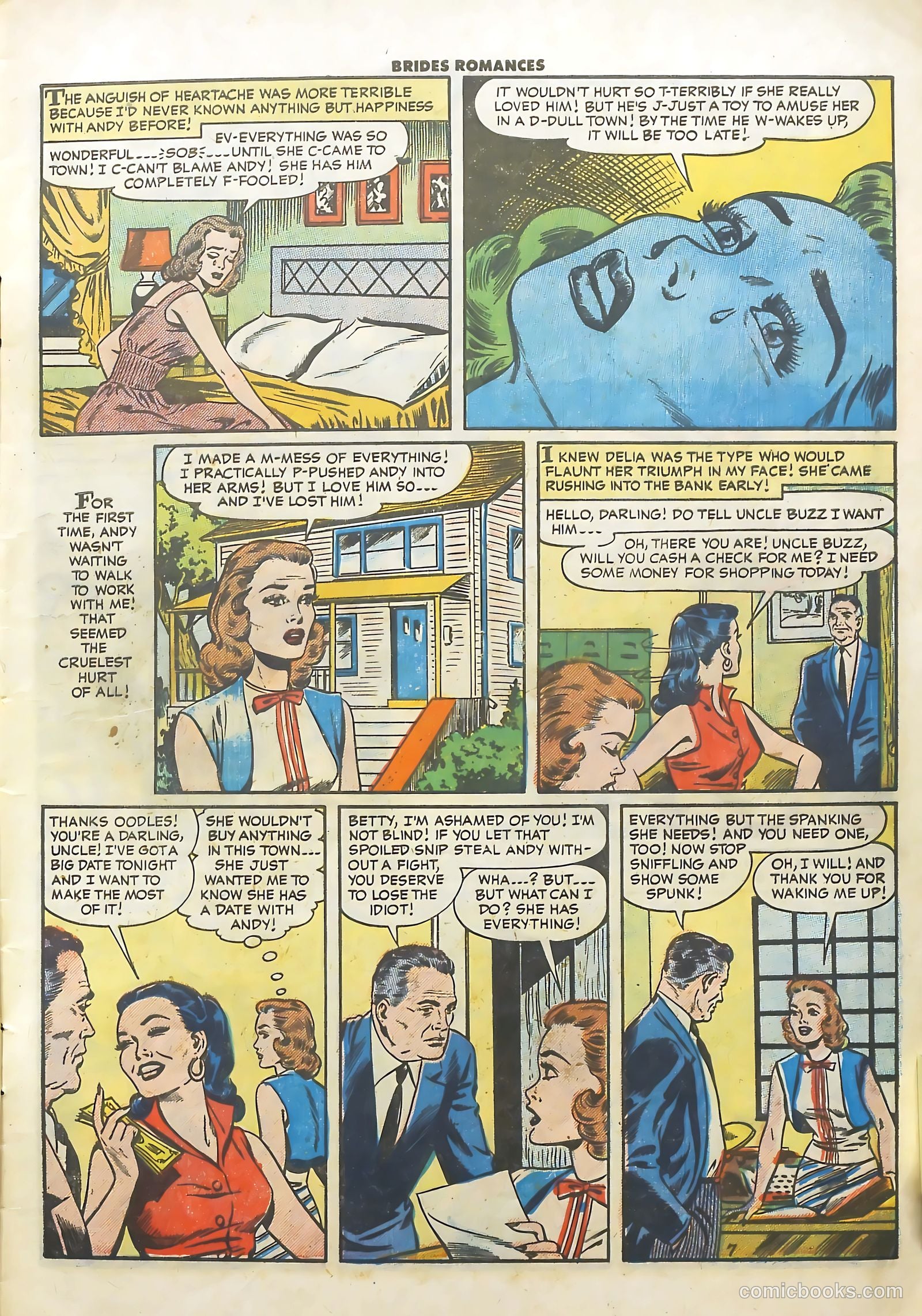 Brides Romances #23 (1956) — page 9 of 36