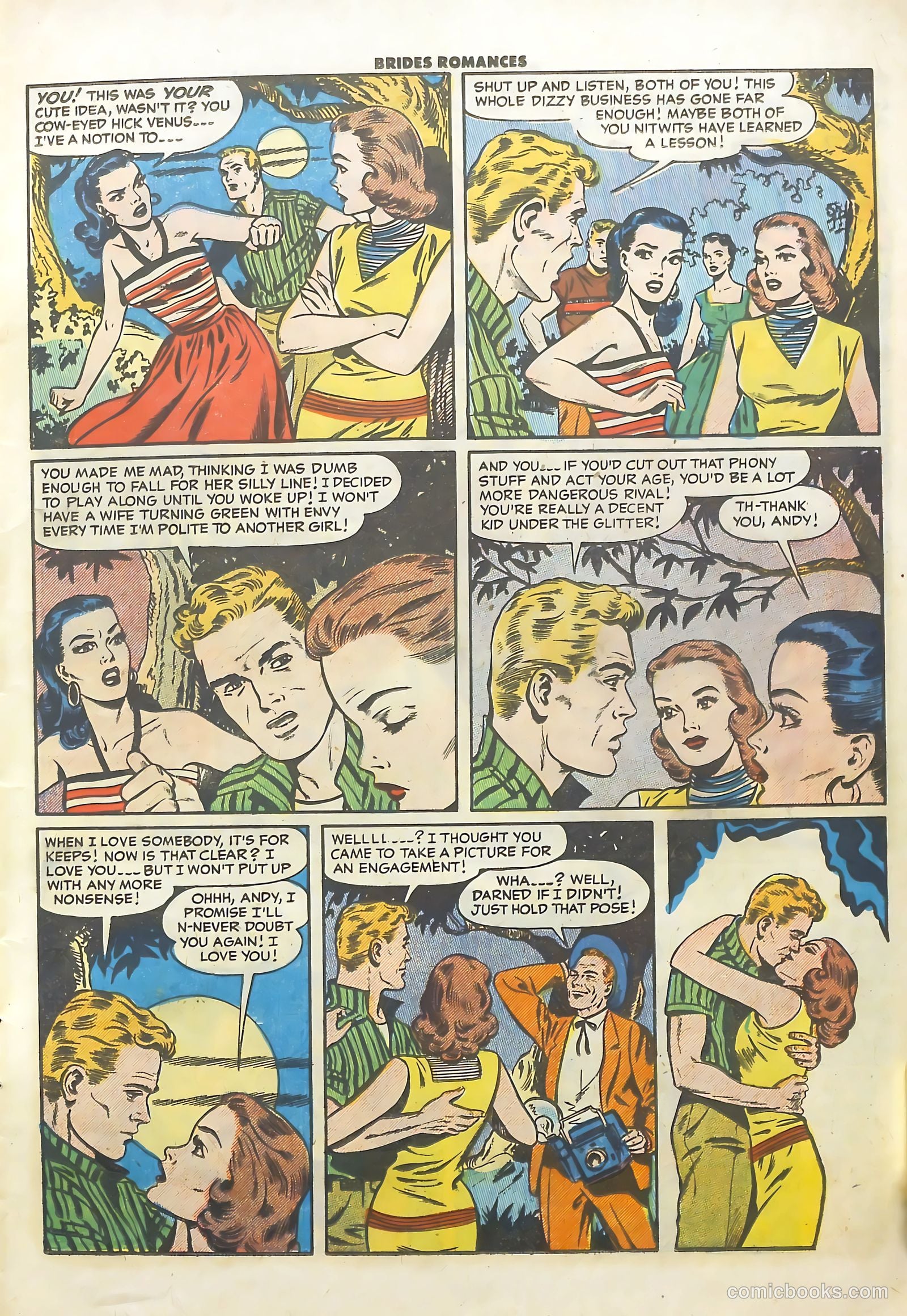 Brides Romances #23 (1956) — page 11 of 36