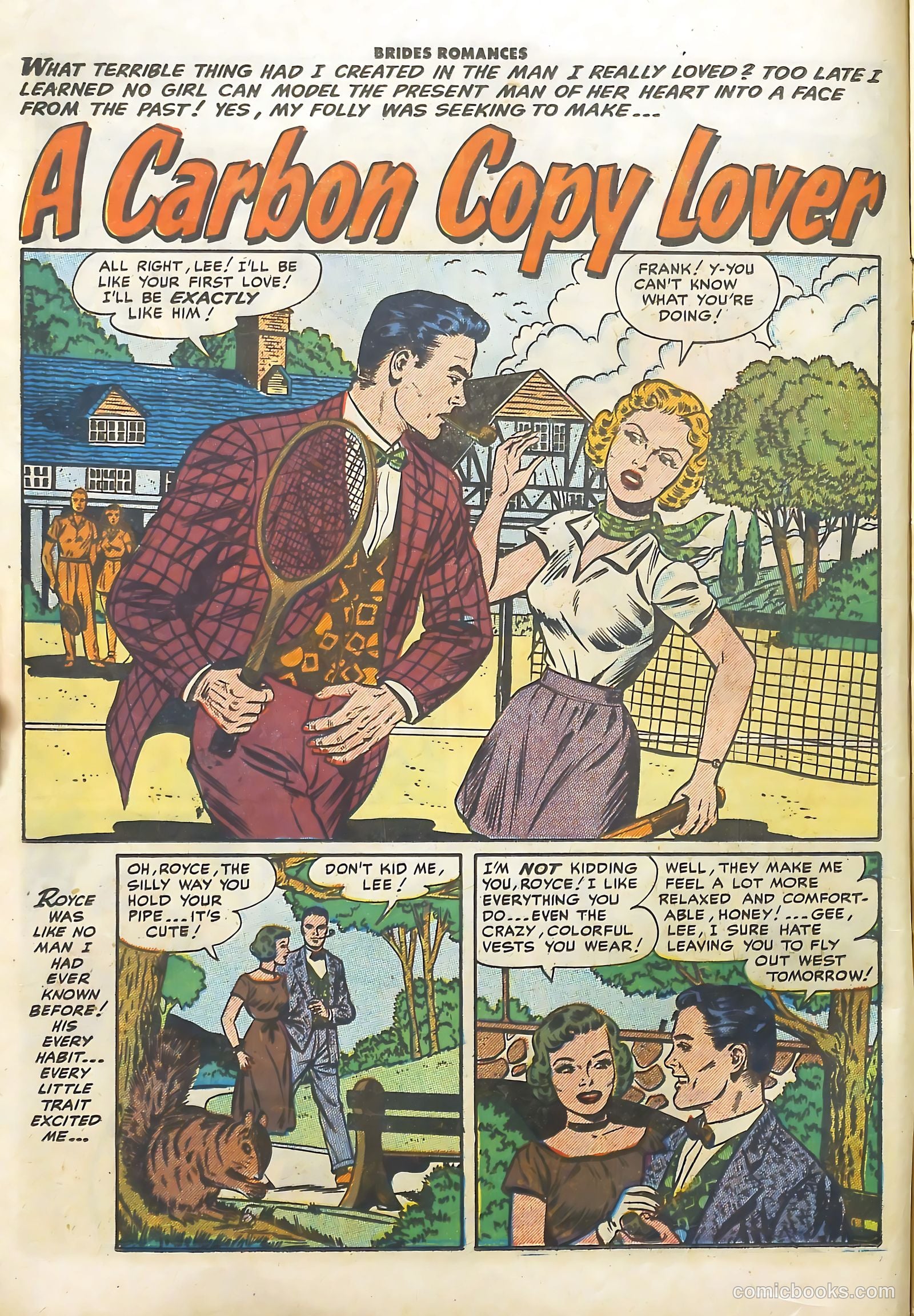 Brides Romances #23 (1956) — page 12 of 36