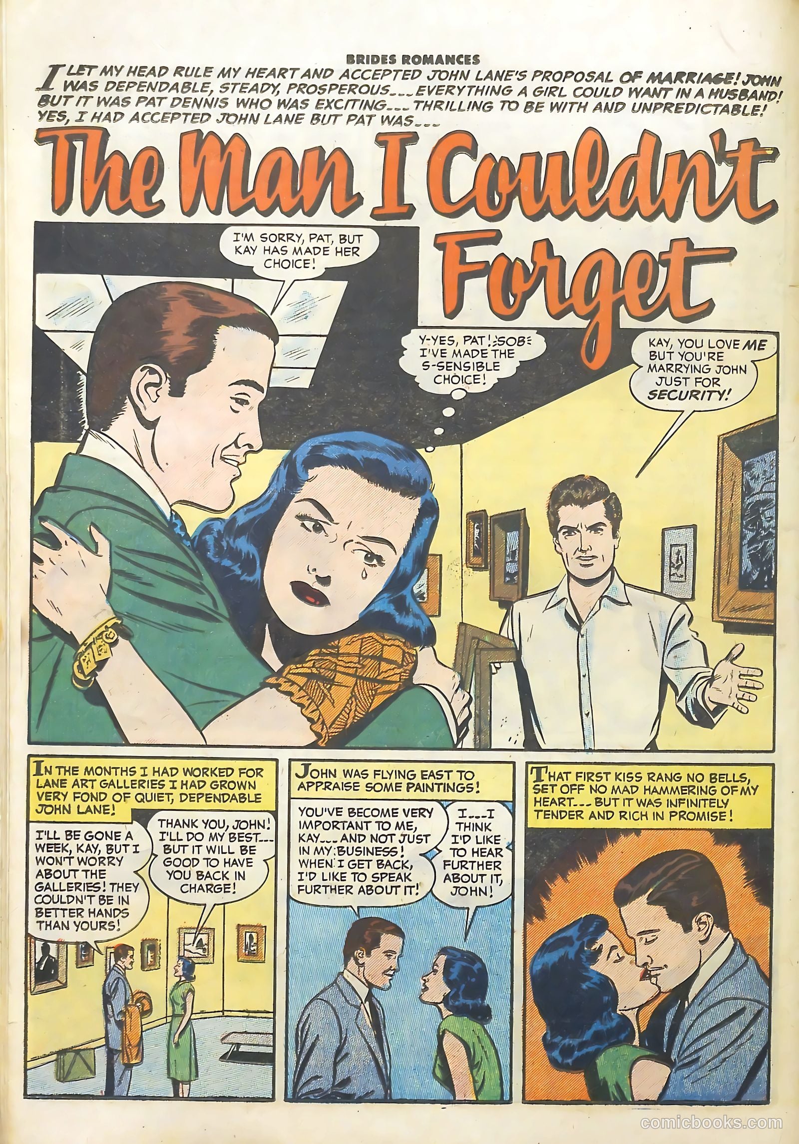 Brides Romances #23 (1956) — page 18 of 36